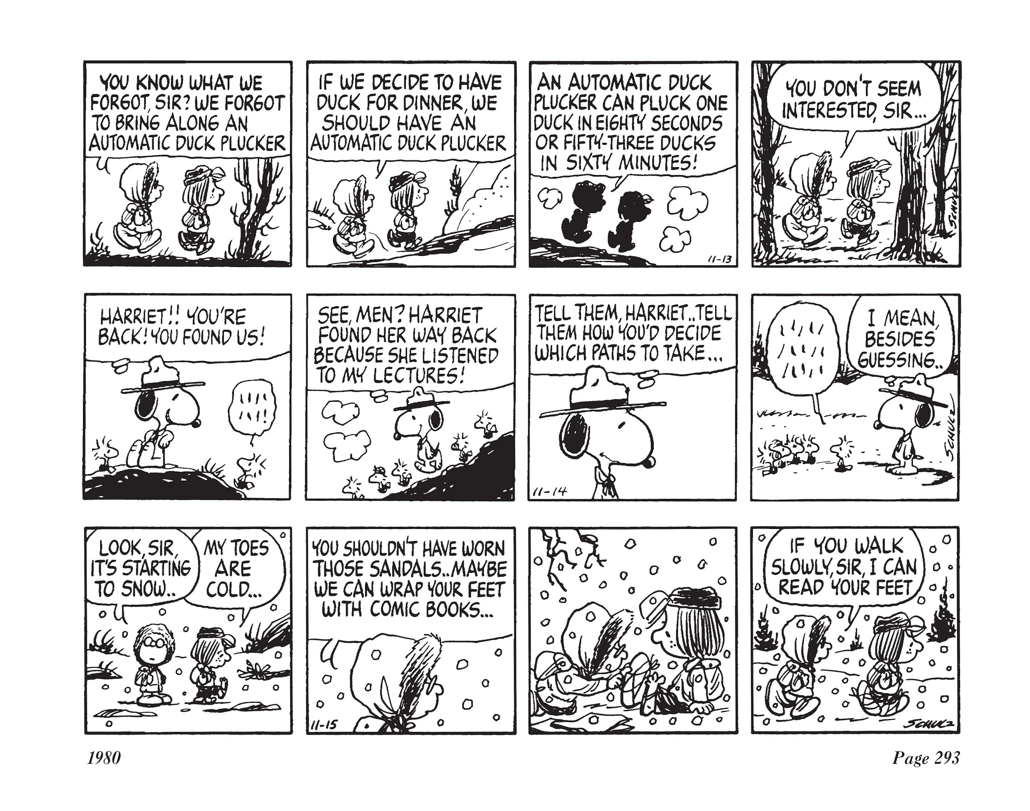 Read online The Complete Peanuts comic -  Issue # TPB 15 - 307