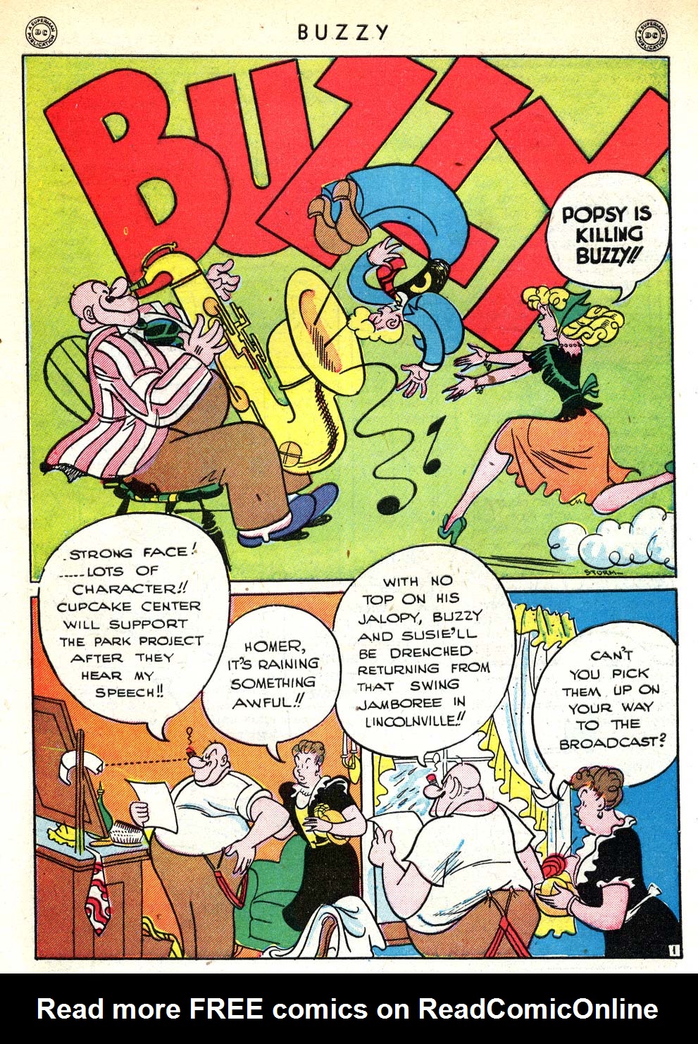 Read online Buzzy comic -  Issue #2 - 39