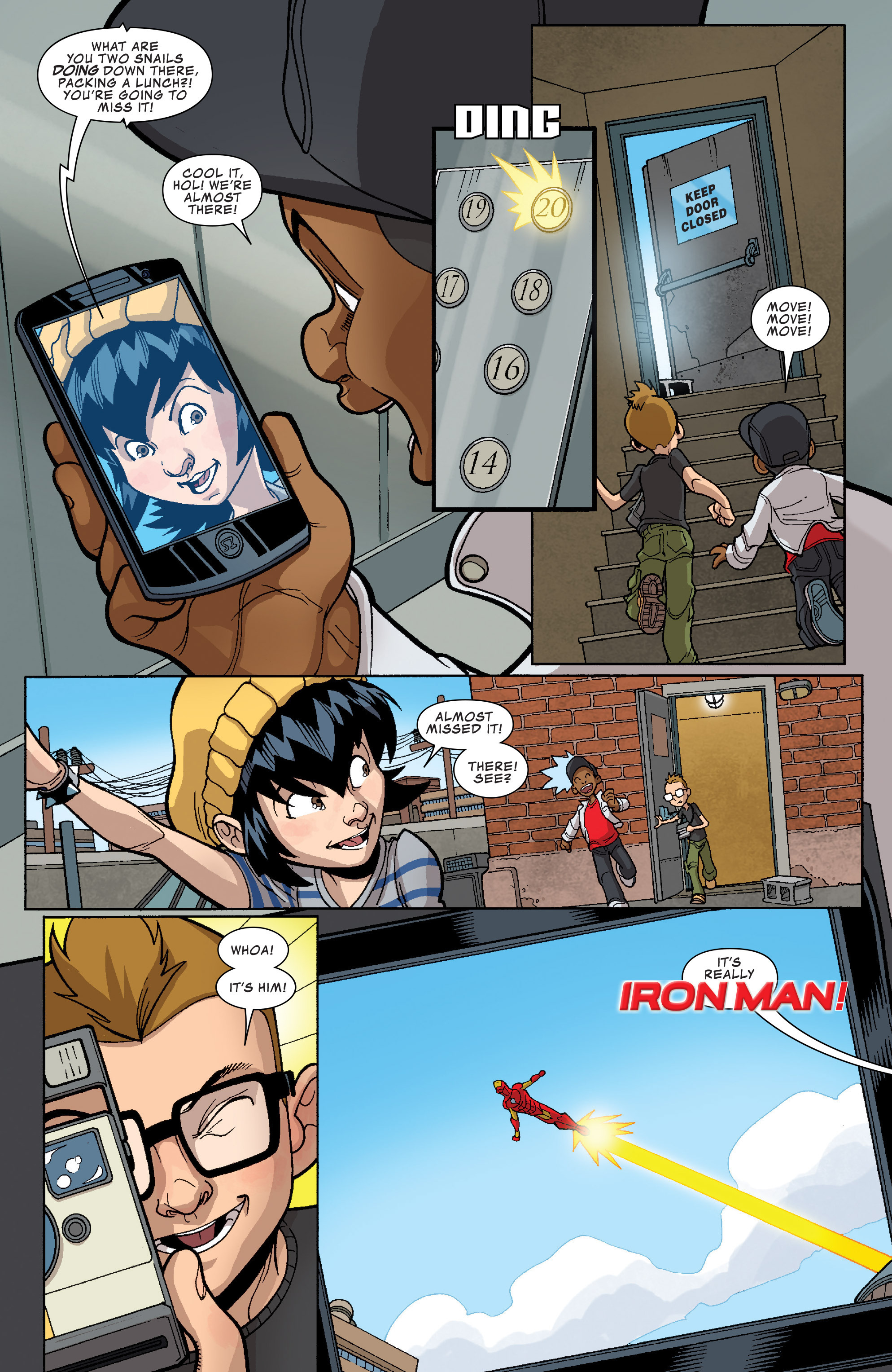 Read online Marvel Tsum Tsum comic -  Issue #1 - 8
