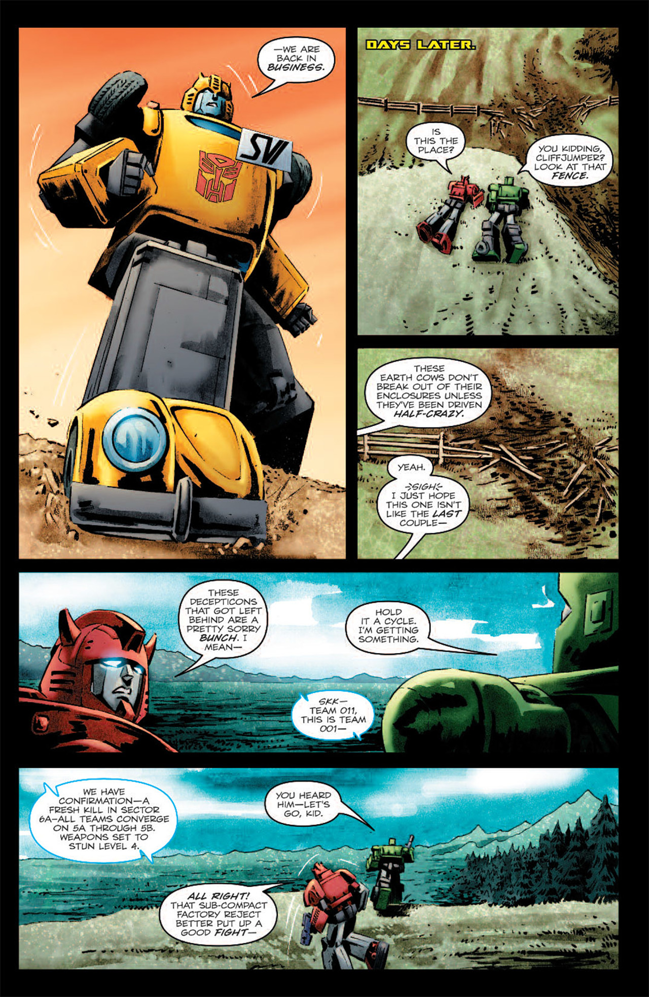Read online The Transformers: Bumblebee comic -  Issue #1 - 22