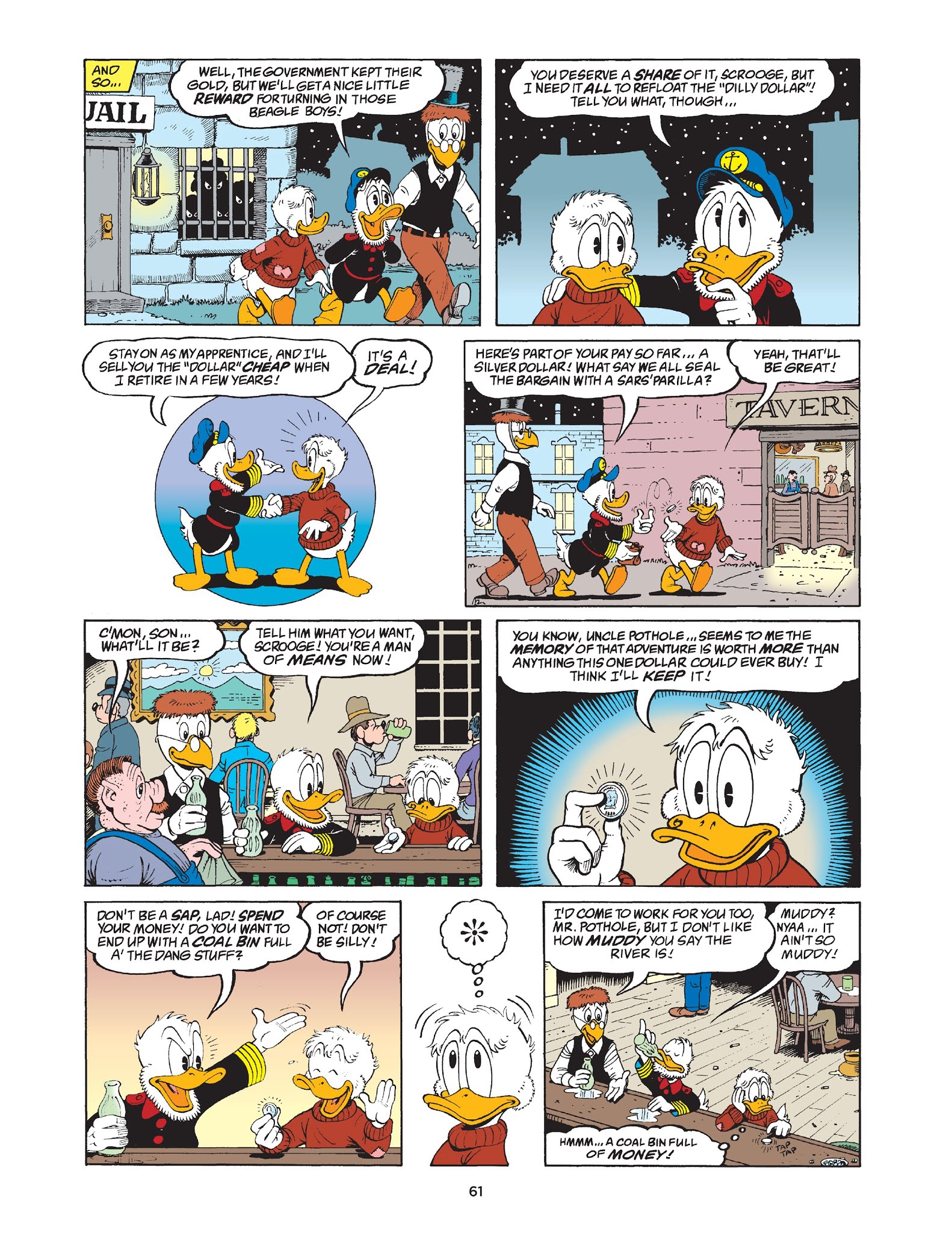 Read online Walt Disney Uncle Scrooge and Donald Duck: The Don Rosa Library comic -  Issue # TPB 4 (Part 1) - 62