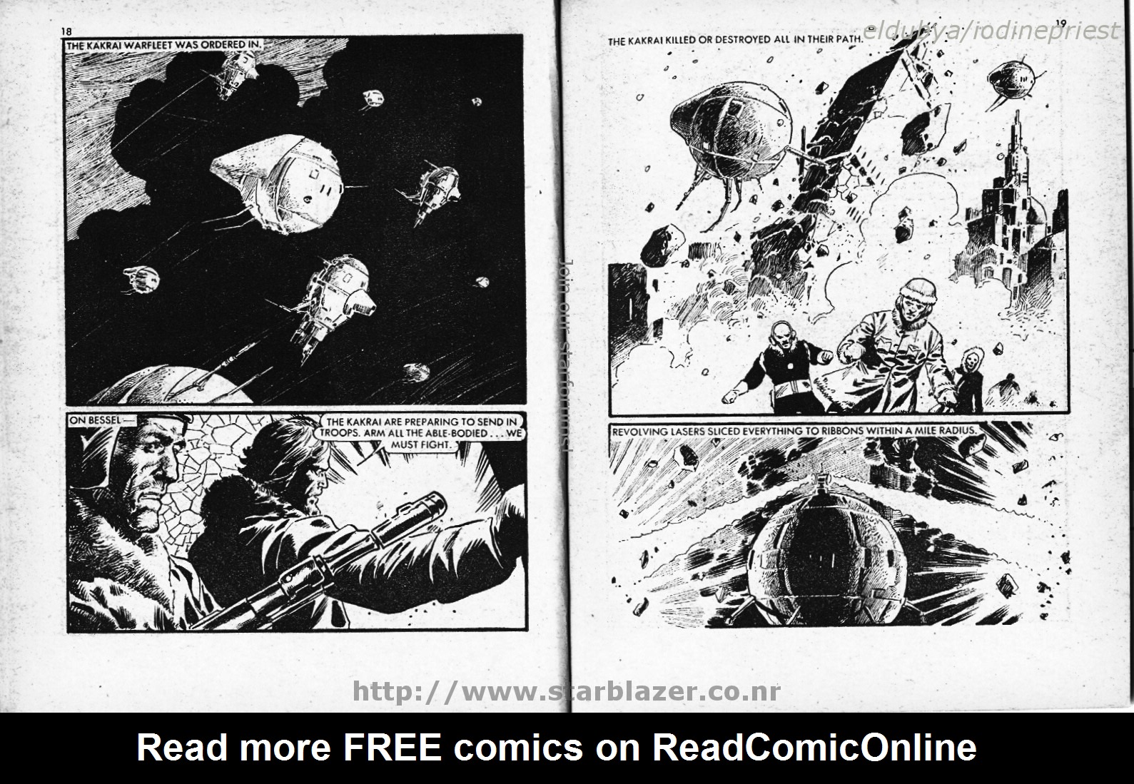 Read online Starblazer comic -  Issue #59 - 11