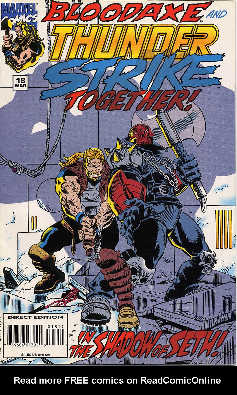 Read online Thunderstrike (1993) comic -  Issue #18 - 1