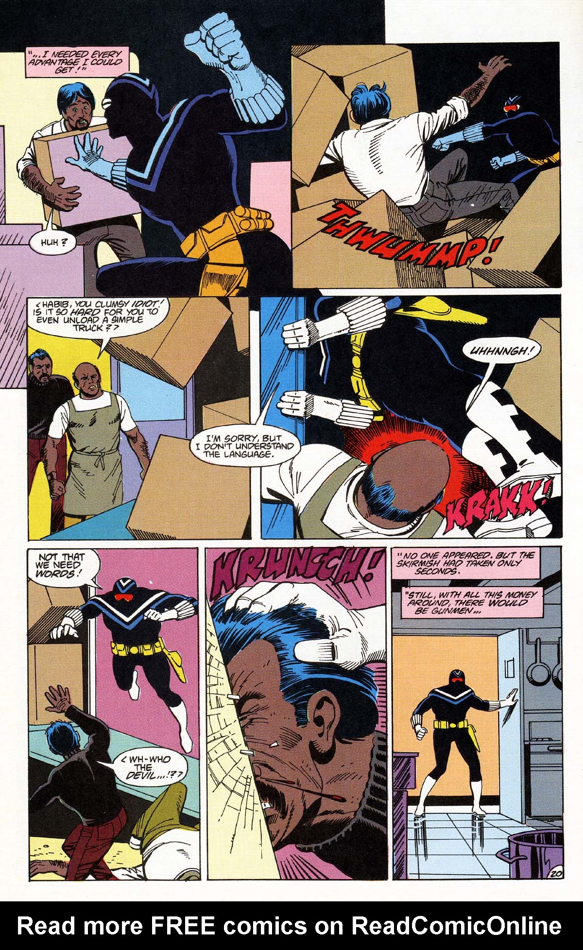 Read online Vigilante (1983) comic -  Issue #44 - 22