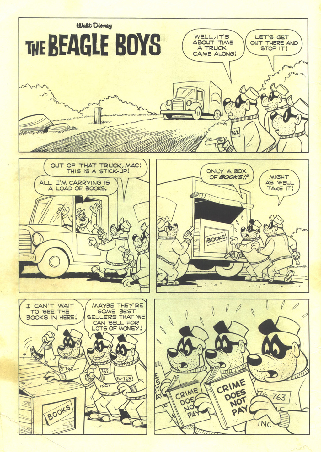 Read online Walt Disney THE BEAGLE BOYS comic -  Issue #7 - 2