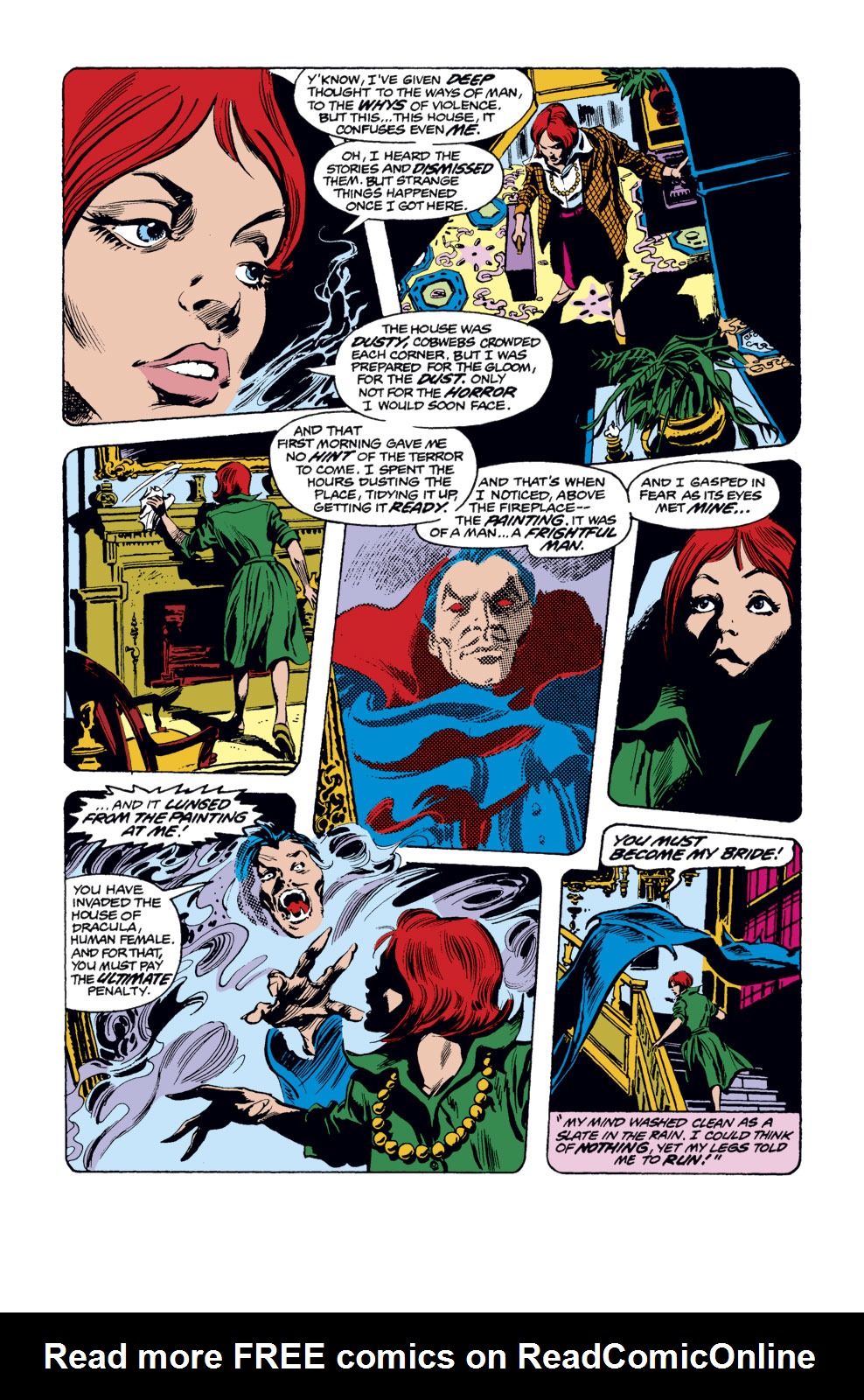 Read online Tomb of Dracula (1972) comic -  Issue #56 - 8