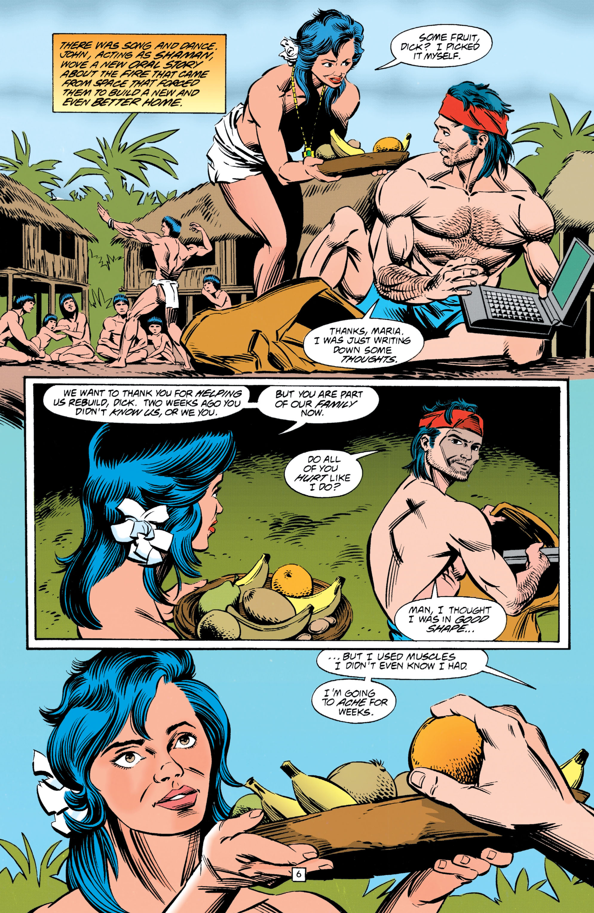 Read online The New Titans (1988) comic -  Issue #113 - 5