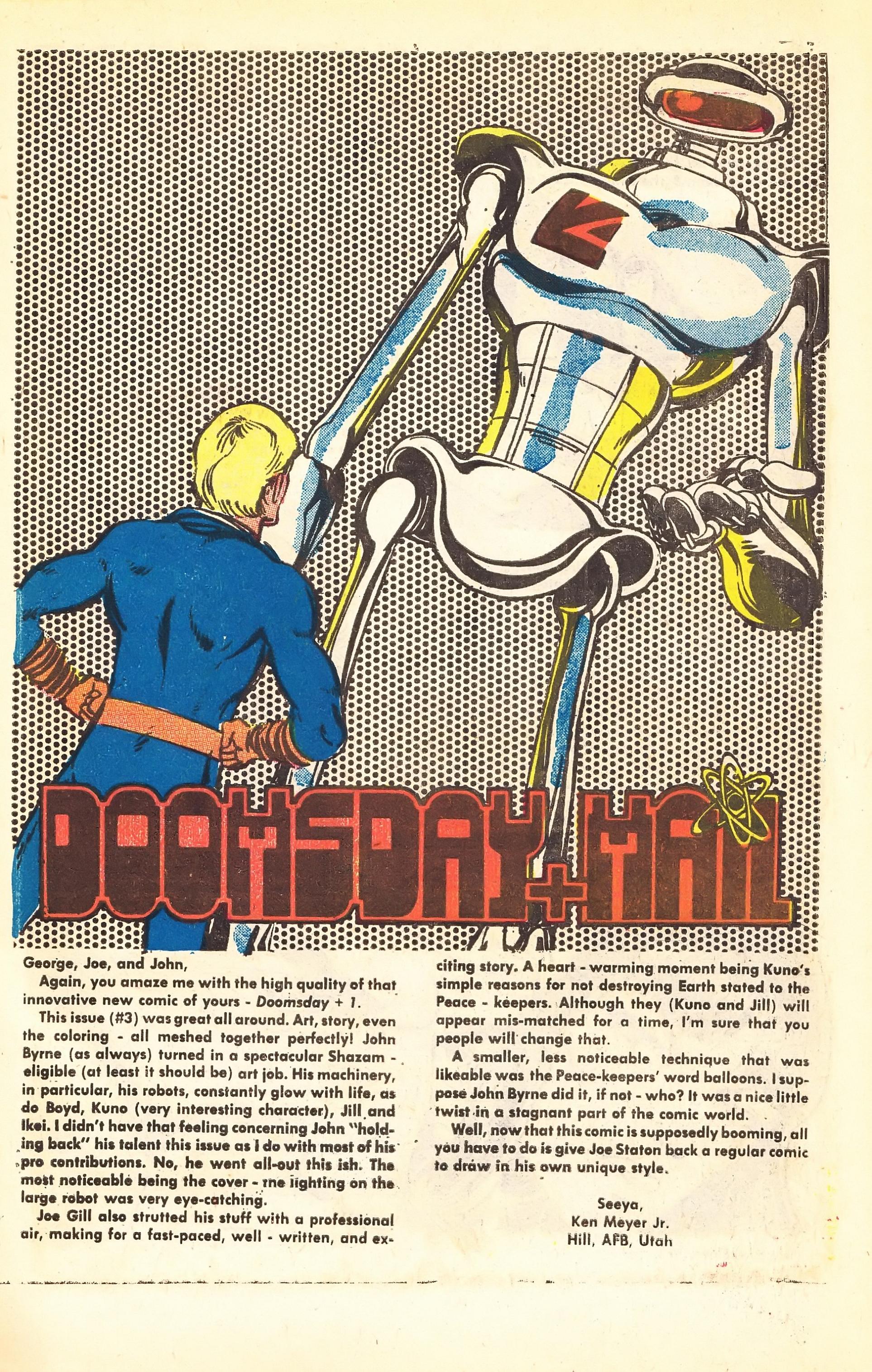 Read online Doomsday   1 (1975) comic -  Issue #5 - 31
