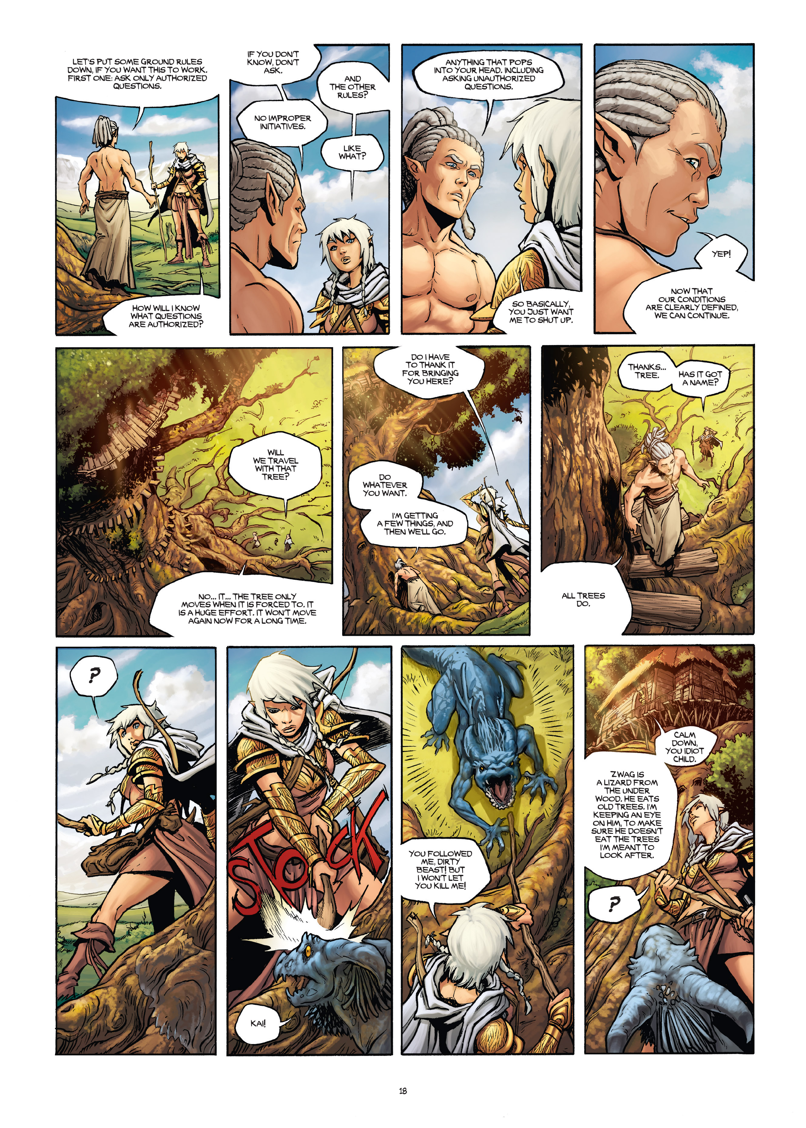 Read online Elves comic -  Issue #22 - 18