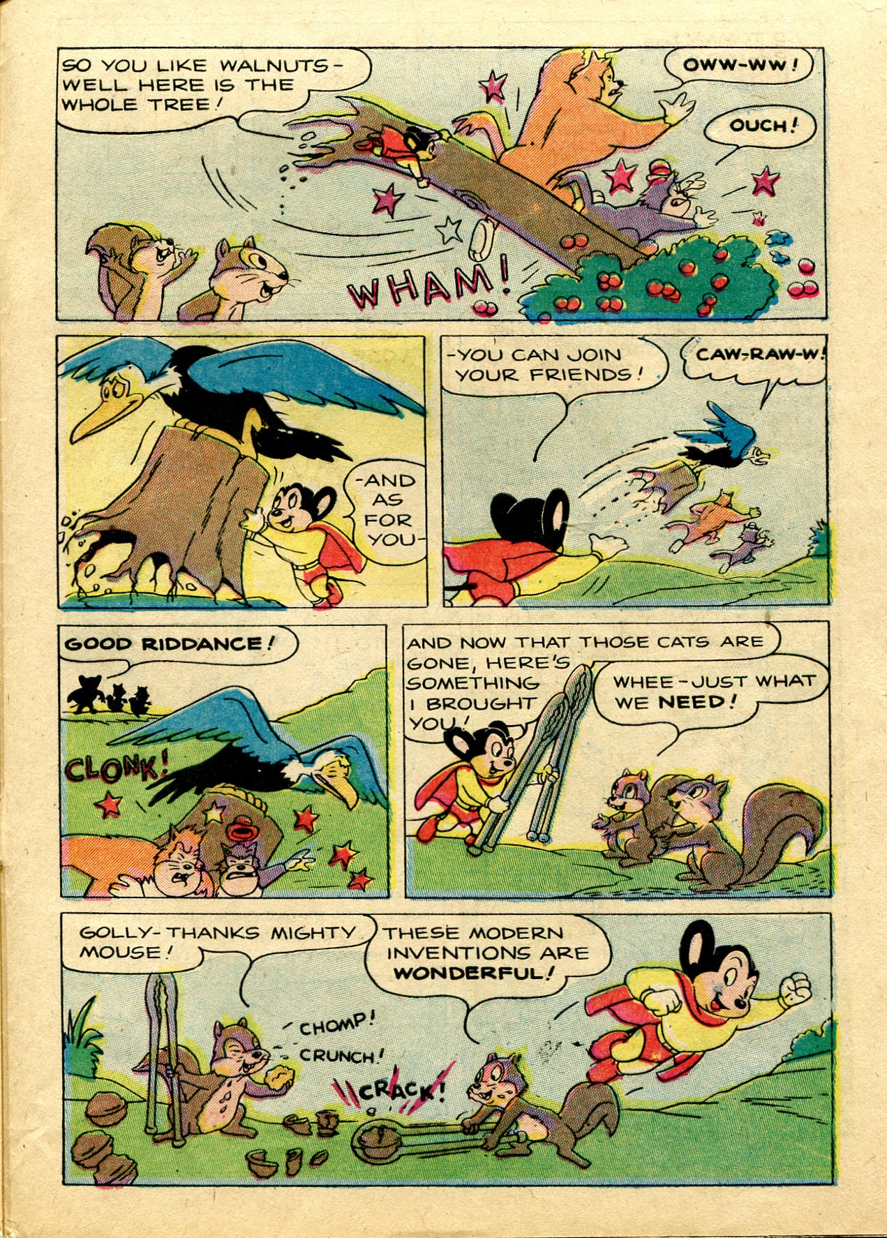 Read online Paul Terry's Mighty Mouse Comics comic -  Issue #44 - 71