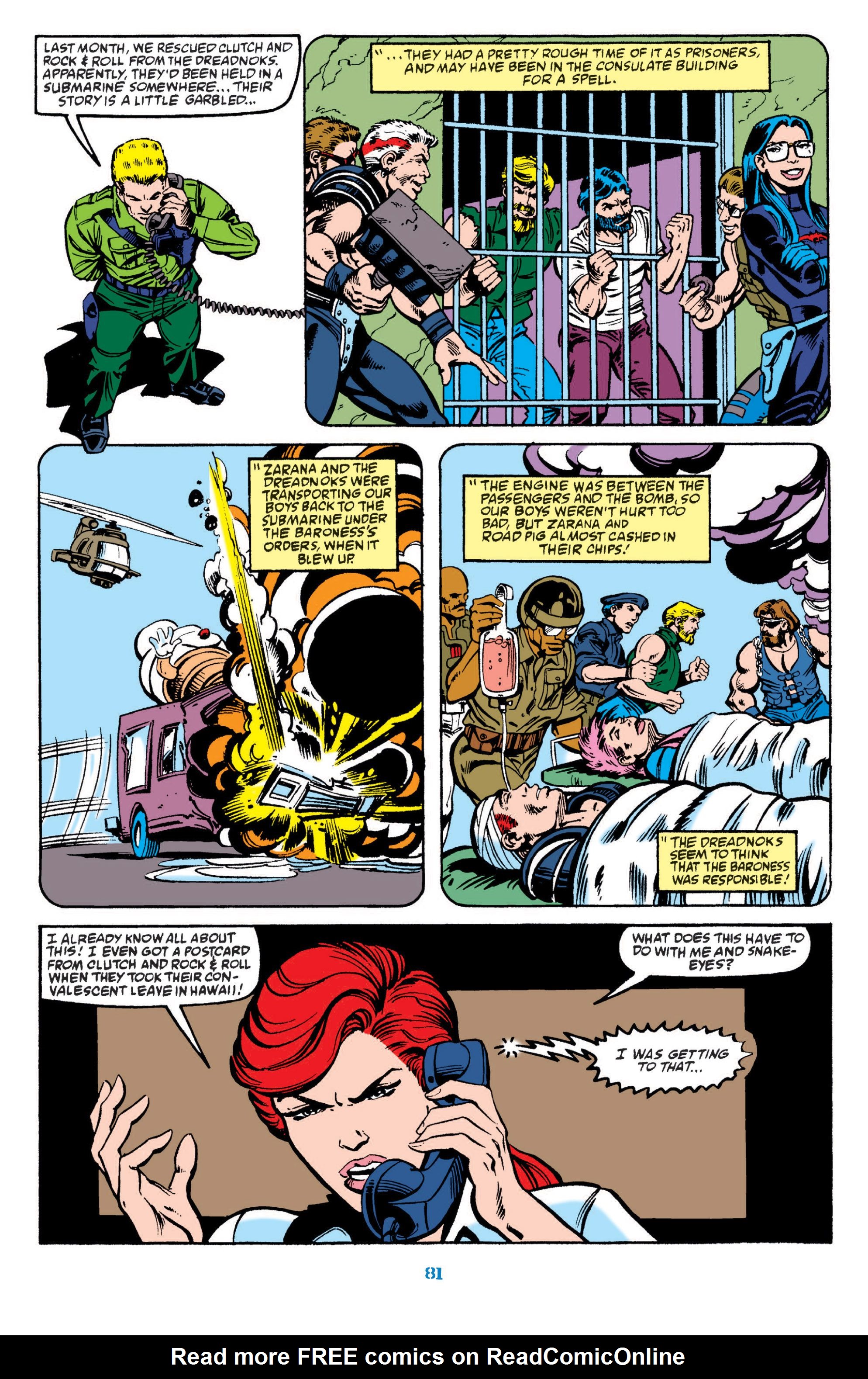 Read online Classic G.I. Joe comic -  Issue # TPB 10 (Part 1) - 82