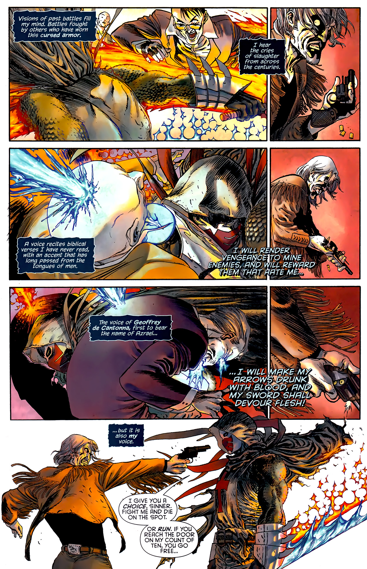 Read online Azrael (2009) comic -  Issue #10 - 4