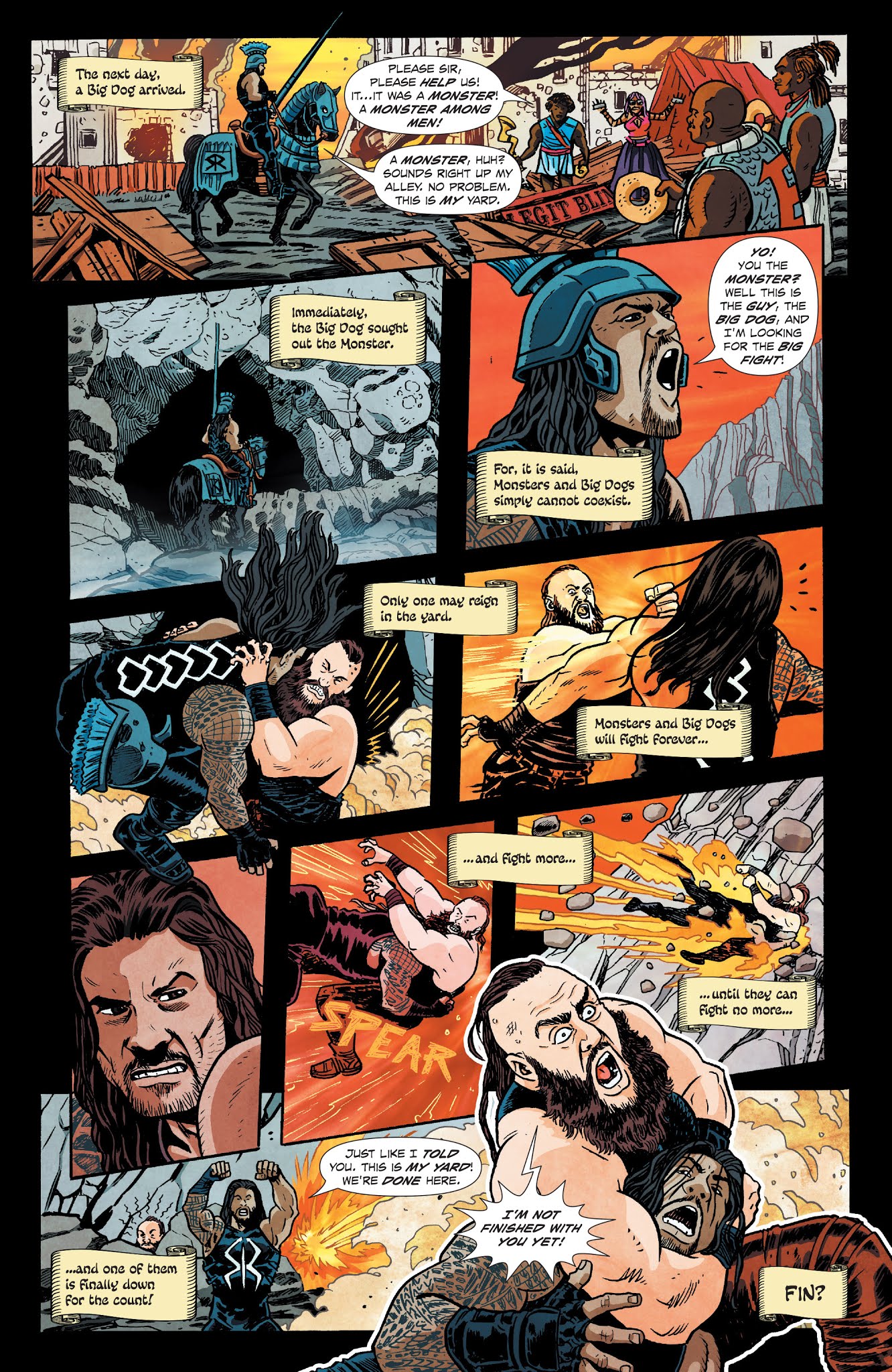 Read online WWE comic -  Issue #21 - 24