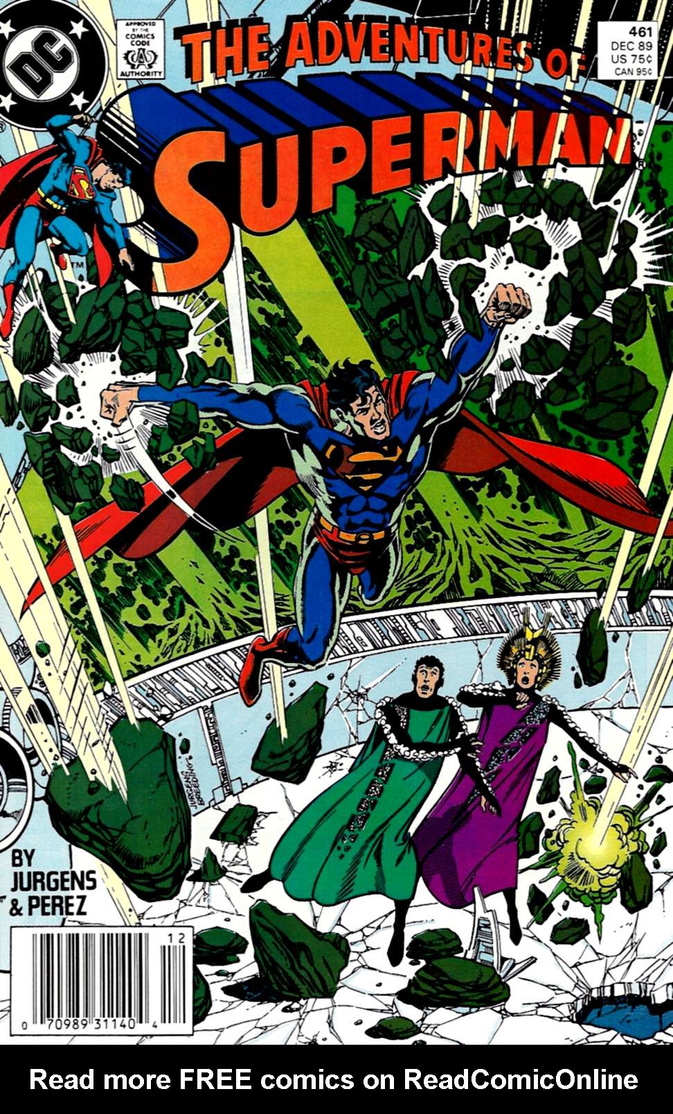 Read online Adventures of Superman (1987) comic -  Issue #461 - 1