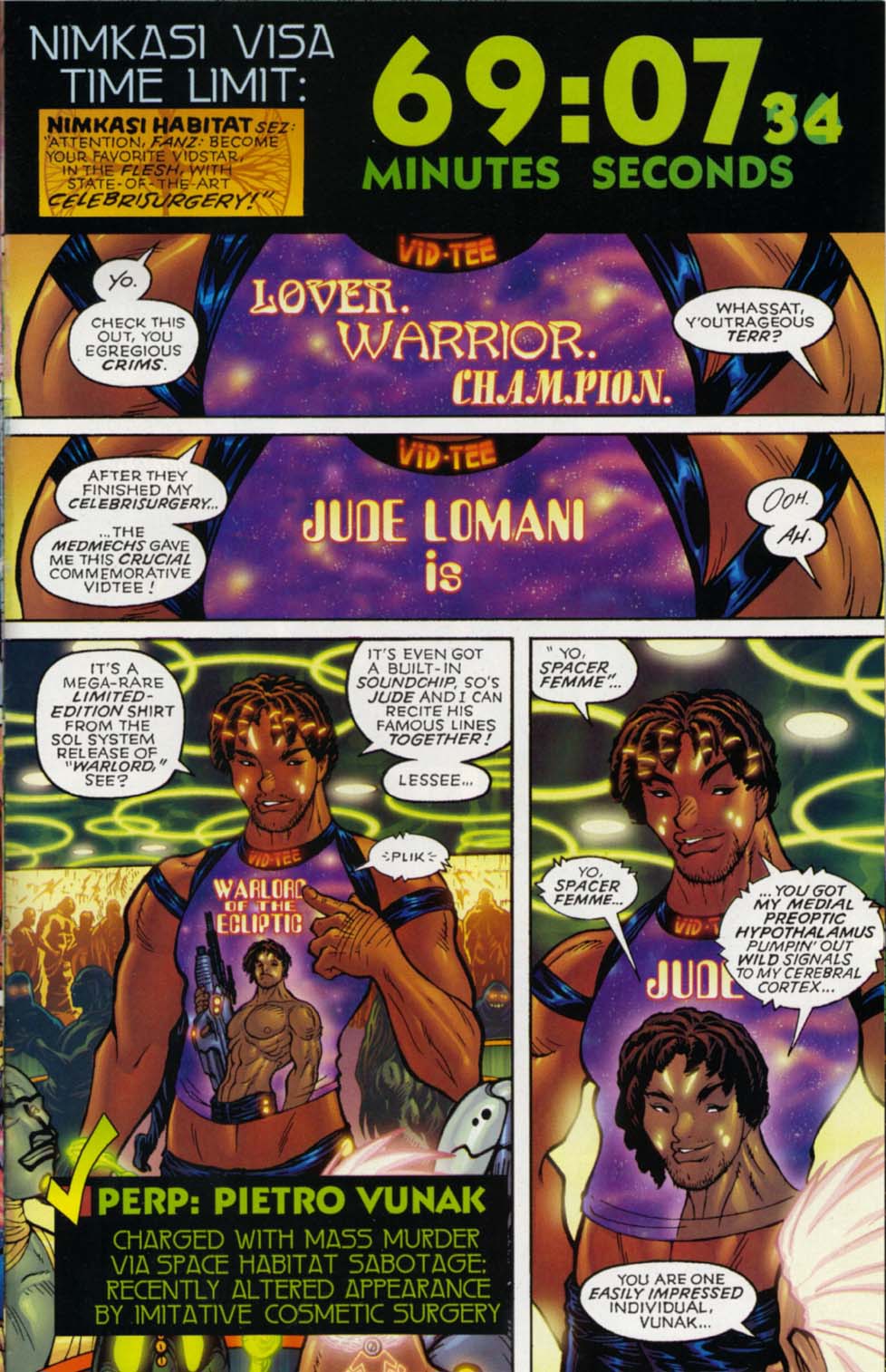 Read online Dirty Pair: Run From the Future comic -  Issue #2 - 21