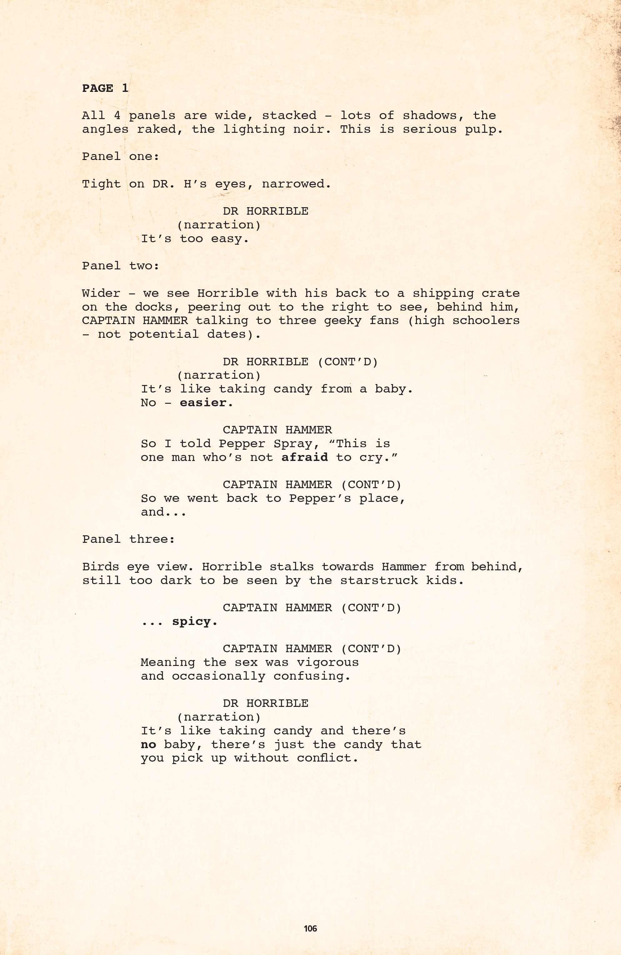 Read online Dr. Horrible and Other Horrible Stories comic -  Issue # TPB - 105
