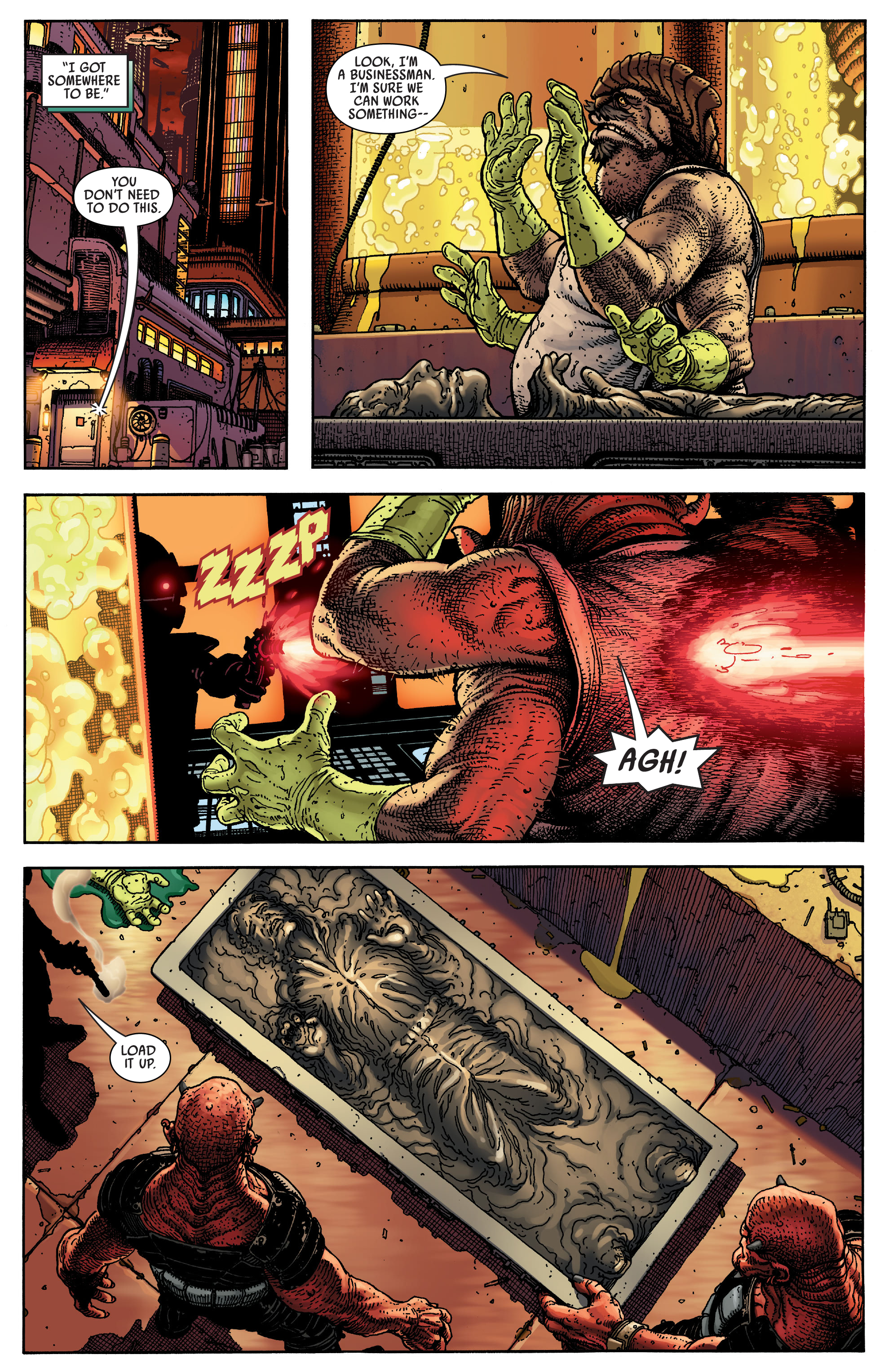 Read online Star Wars: War Of The Bounty Hunters Alpha comic -  Issue # _Director’s Cut - 20