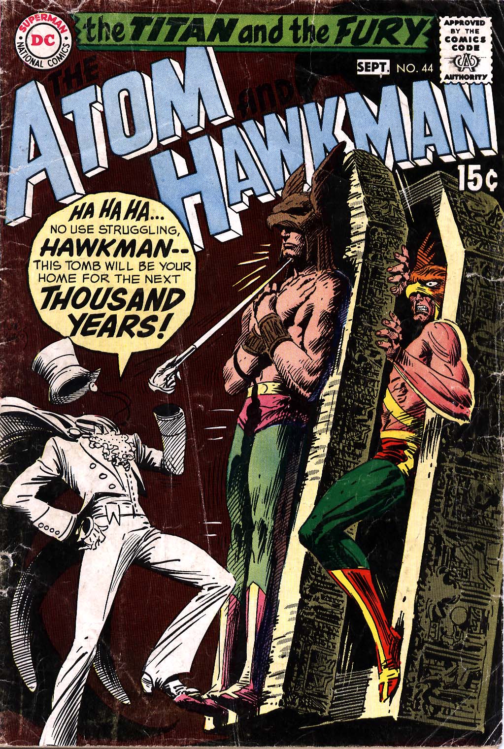Read online The Atom and Hawkman comic -  Issue #44 - 1