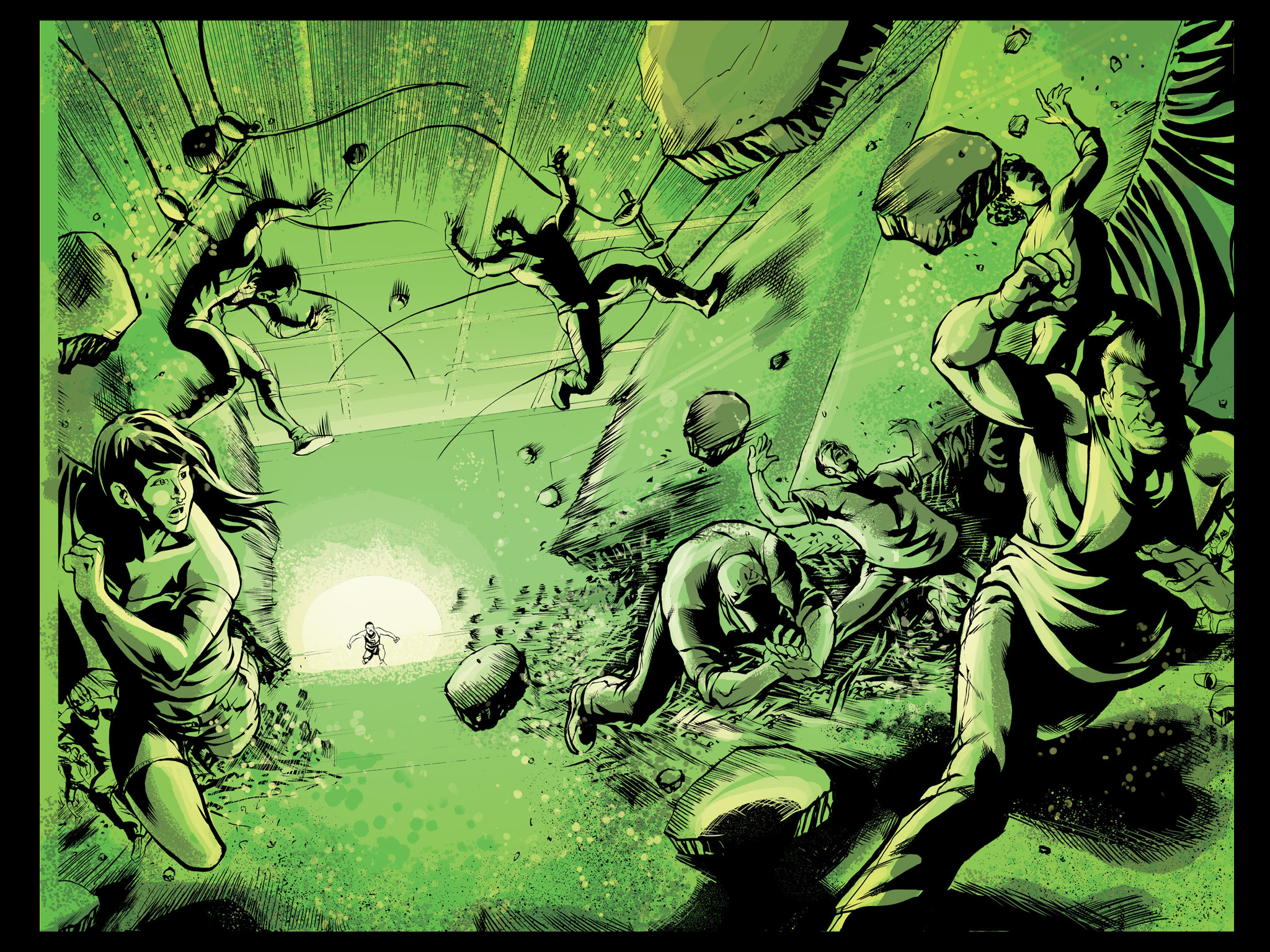 Read online The F1rst Hero comic -  Issue #2 - 44