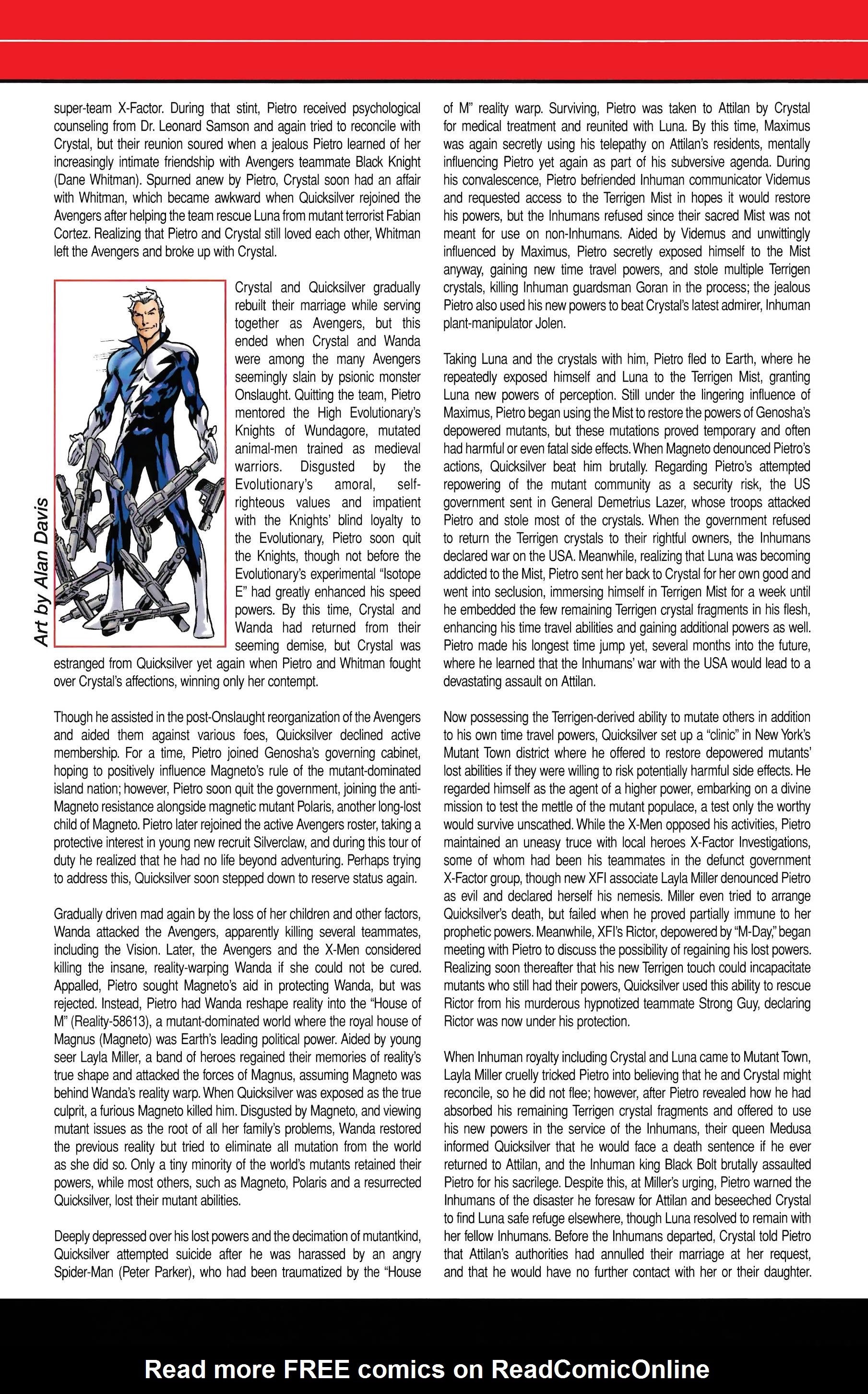 Read online Official Handbook of the Marvel Universe A to Z comic -  Issue # TPB 9 (Part 2) - 6