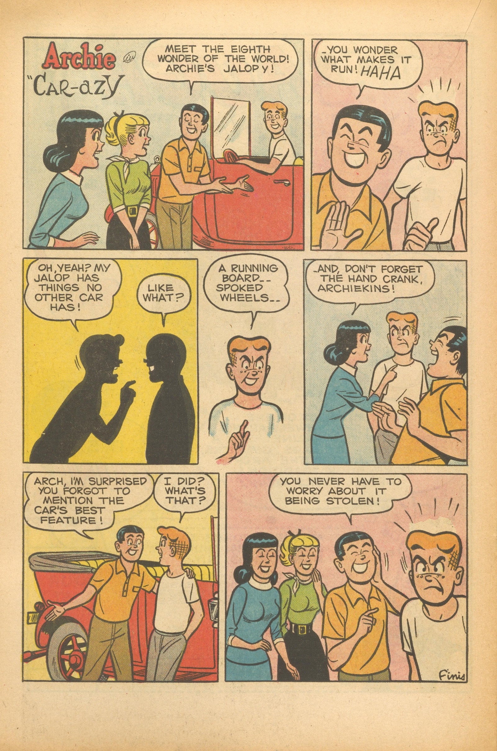 Read online Archie's Joke Book Magazine comic -  Issue #74 - 19