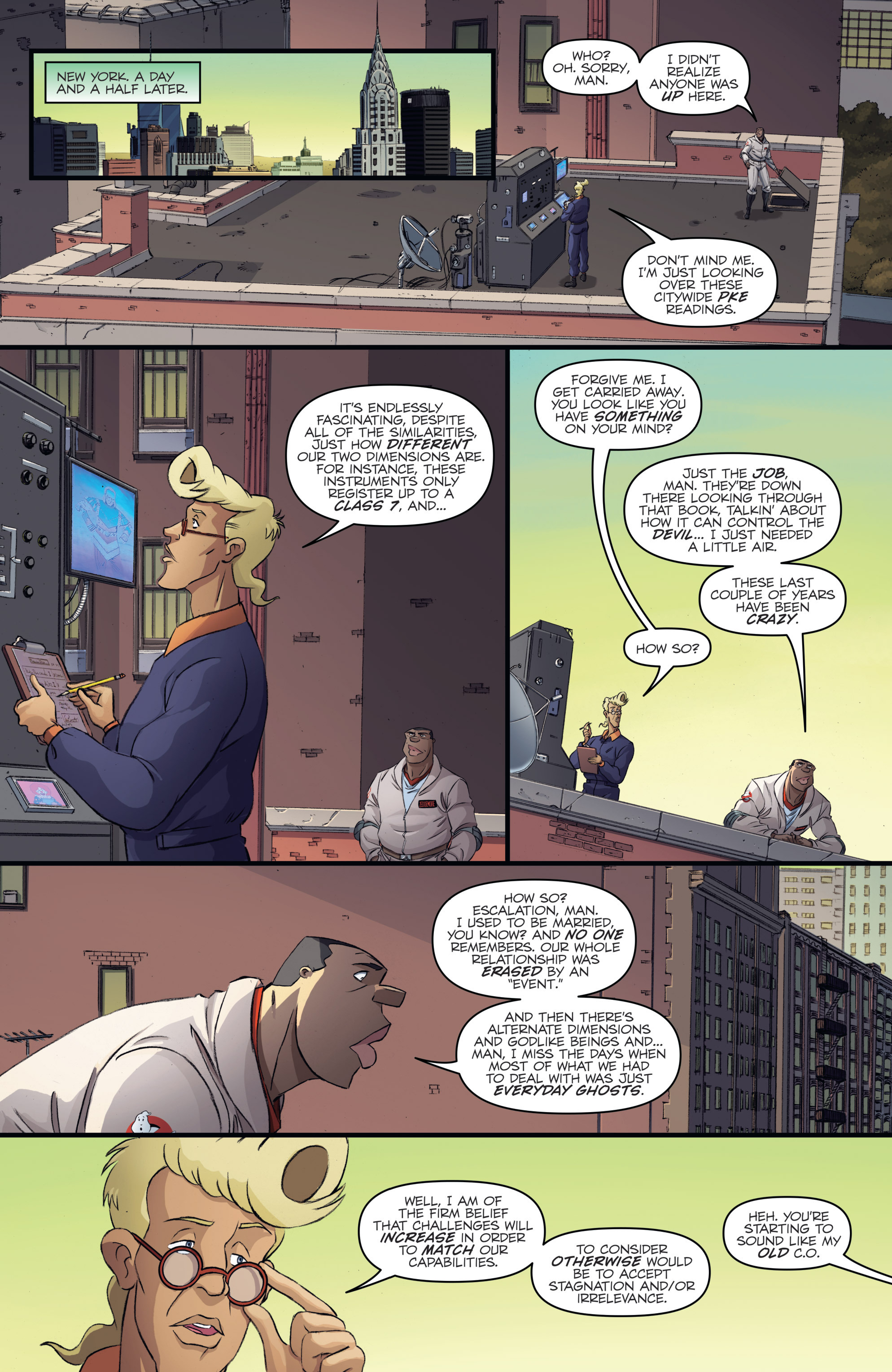 Read online Ghostbusters: International comic -  Issue #10 - 18