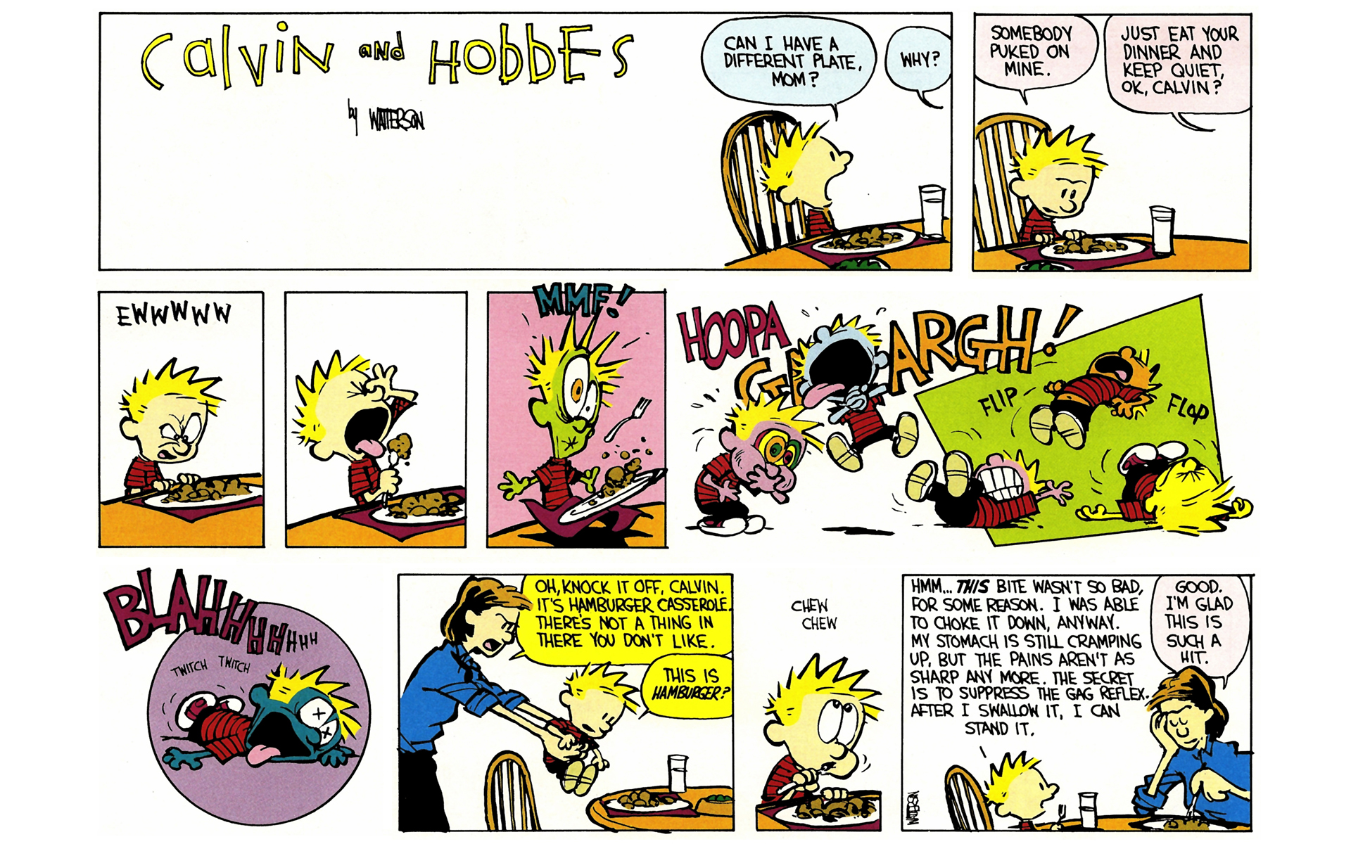 Read online Calvin and Hobbes comic -  Issue #4 - 116