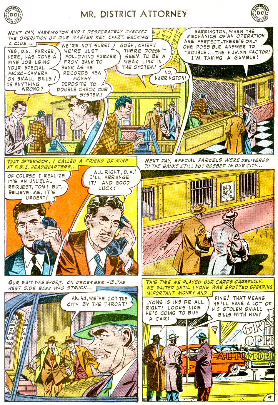 Read online Mr. District Attorney comic -  Issue #31 - 11
