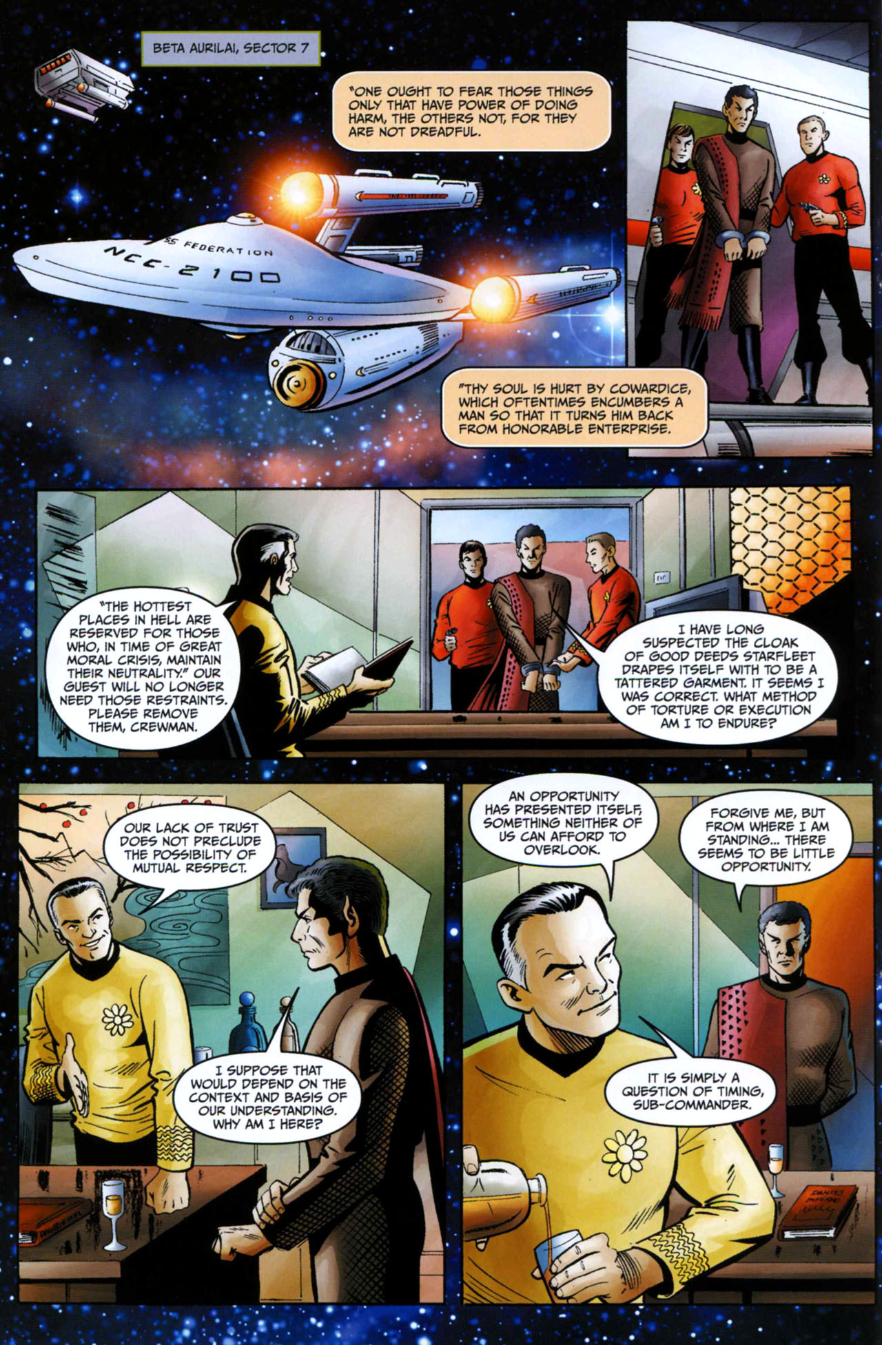 Read online Star Trek Year Four: The Enterprise Experiment comic -  Issue #4 - 10