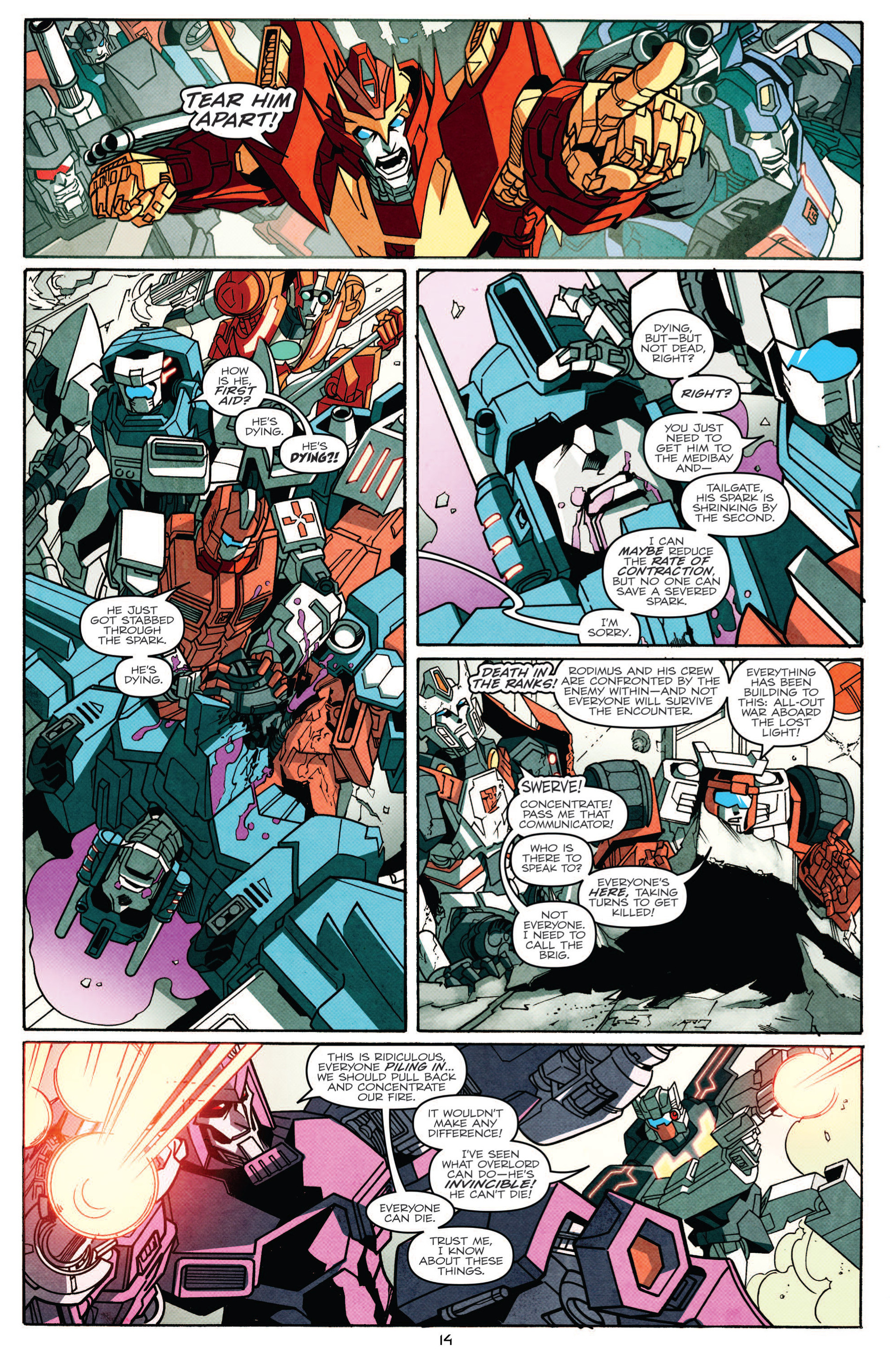 Read online The Transformers: More Than Meets The Eye comic -  Issue #15 - 15