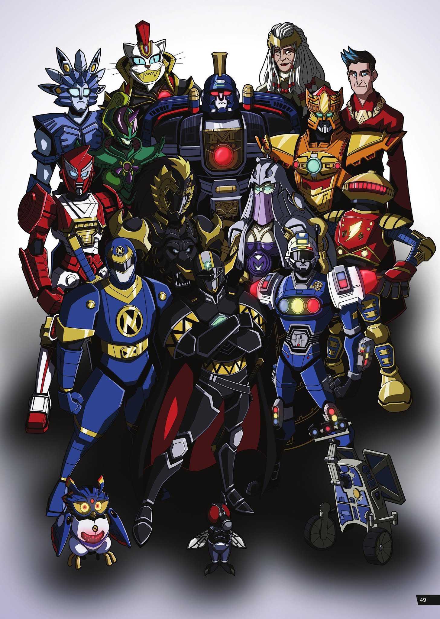 Read online Saban's Power Rangers Artist Tribute comic -  Issue # TPB - 47