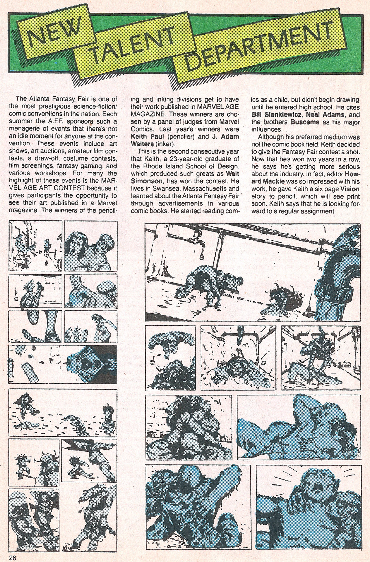 Read online Marvel Age comic -  Issue #64 - 27