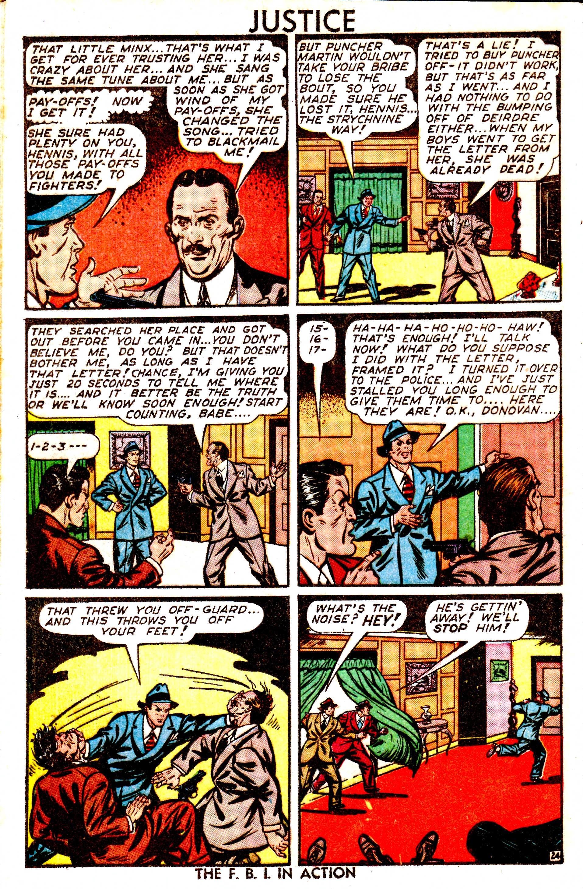 Read online Justice Comics (1947) comic -  Issue #1 - 27