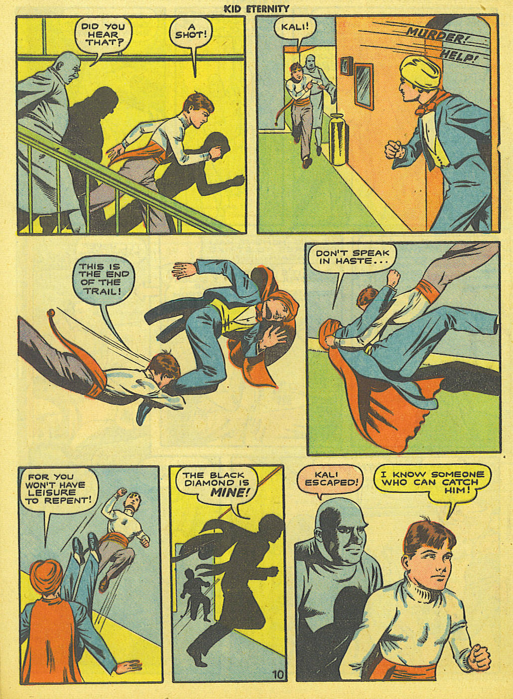 Read online Kid Eternity (1946) comic -  Issue #1 - 44