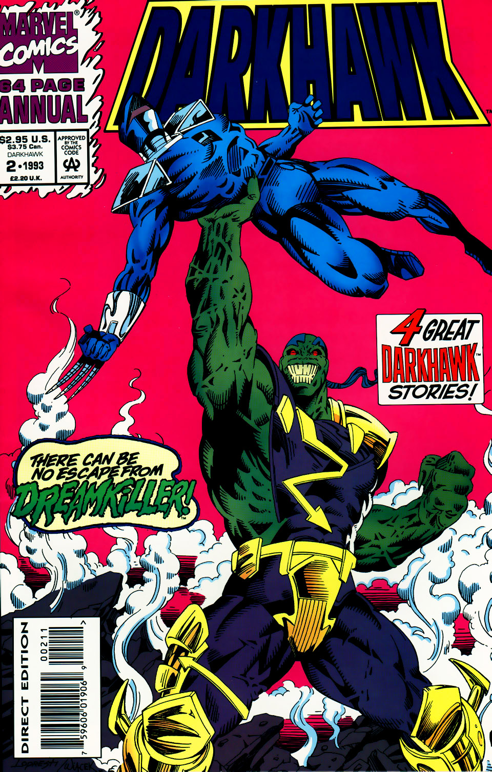 Read online Darkhawk (1991) comic -  Issue # _Annual 2 - 1