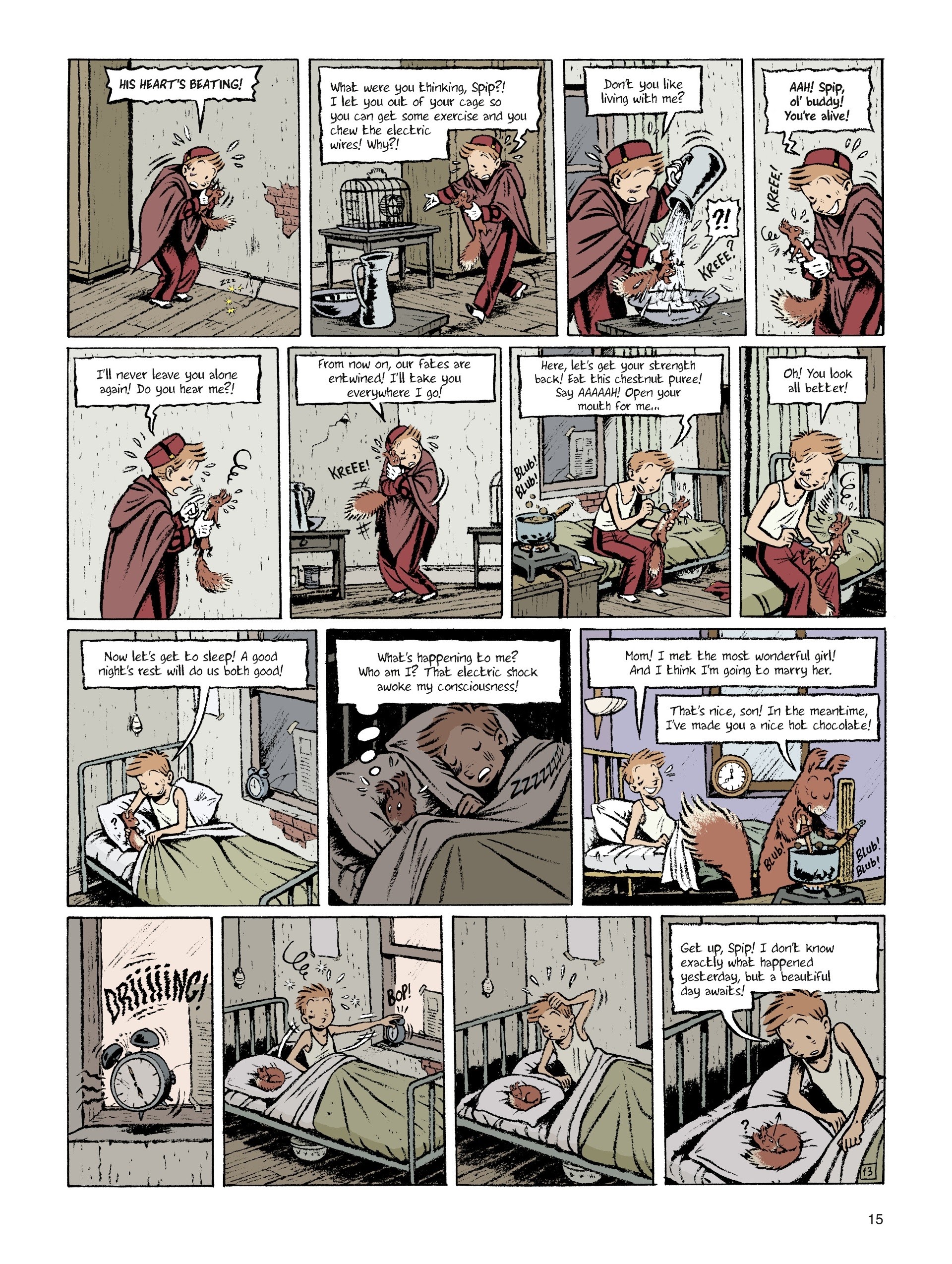 Read online Spirou: The Diary of a Naive Young Man comic -  Issue # TPB - 15