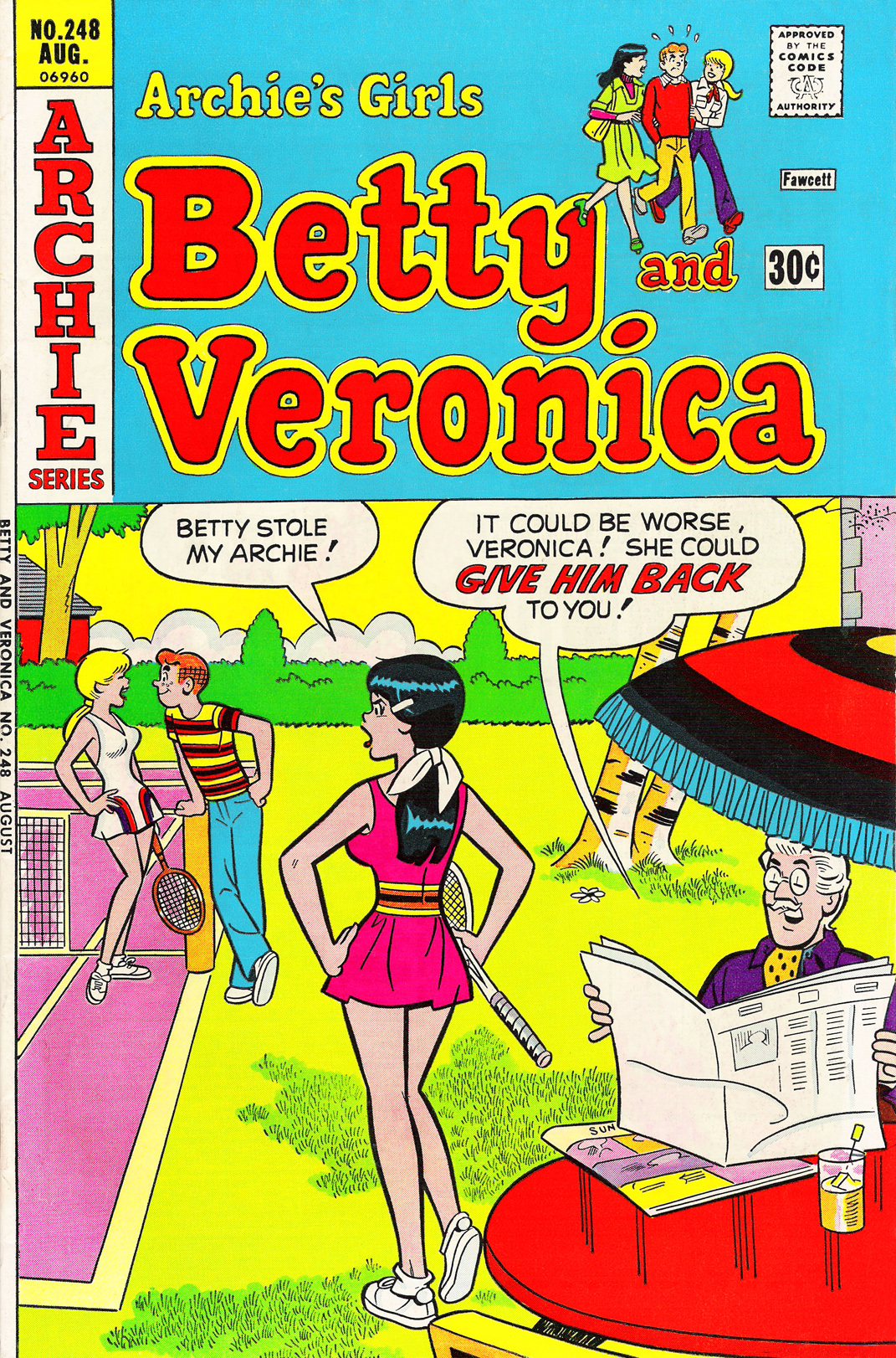 Read online Archie's Girls Betty and Veronica comic -  Issue #248 - 1