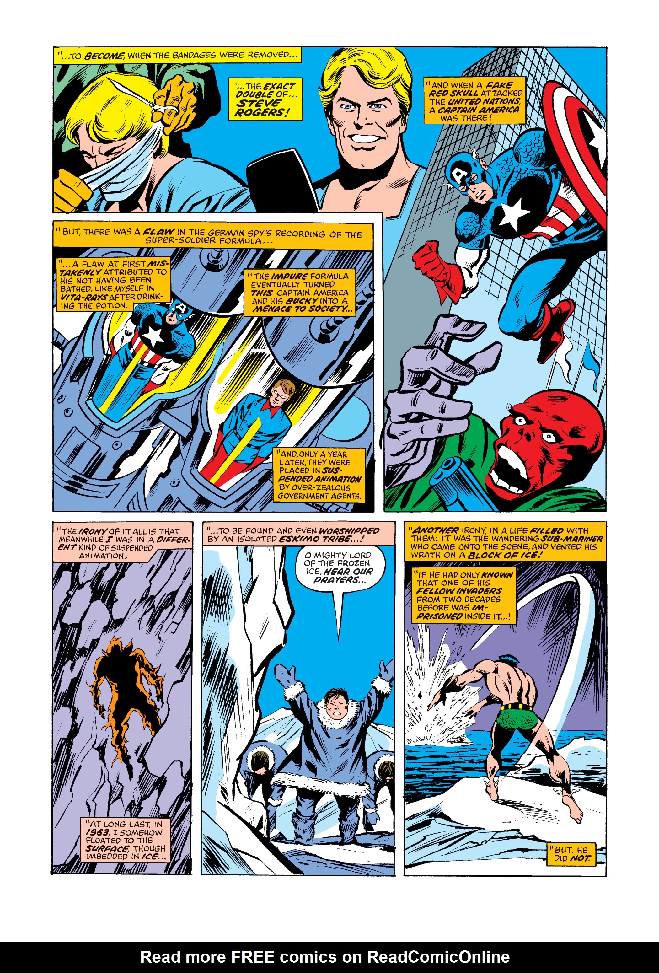 Read online Marvel Masterworks: Captain America comic -  Issue # TPB 12 (Part 1) - 19