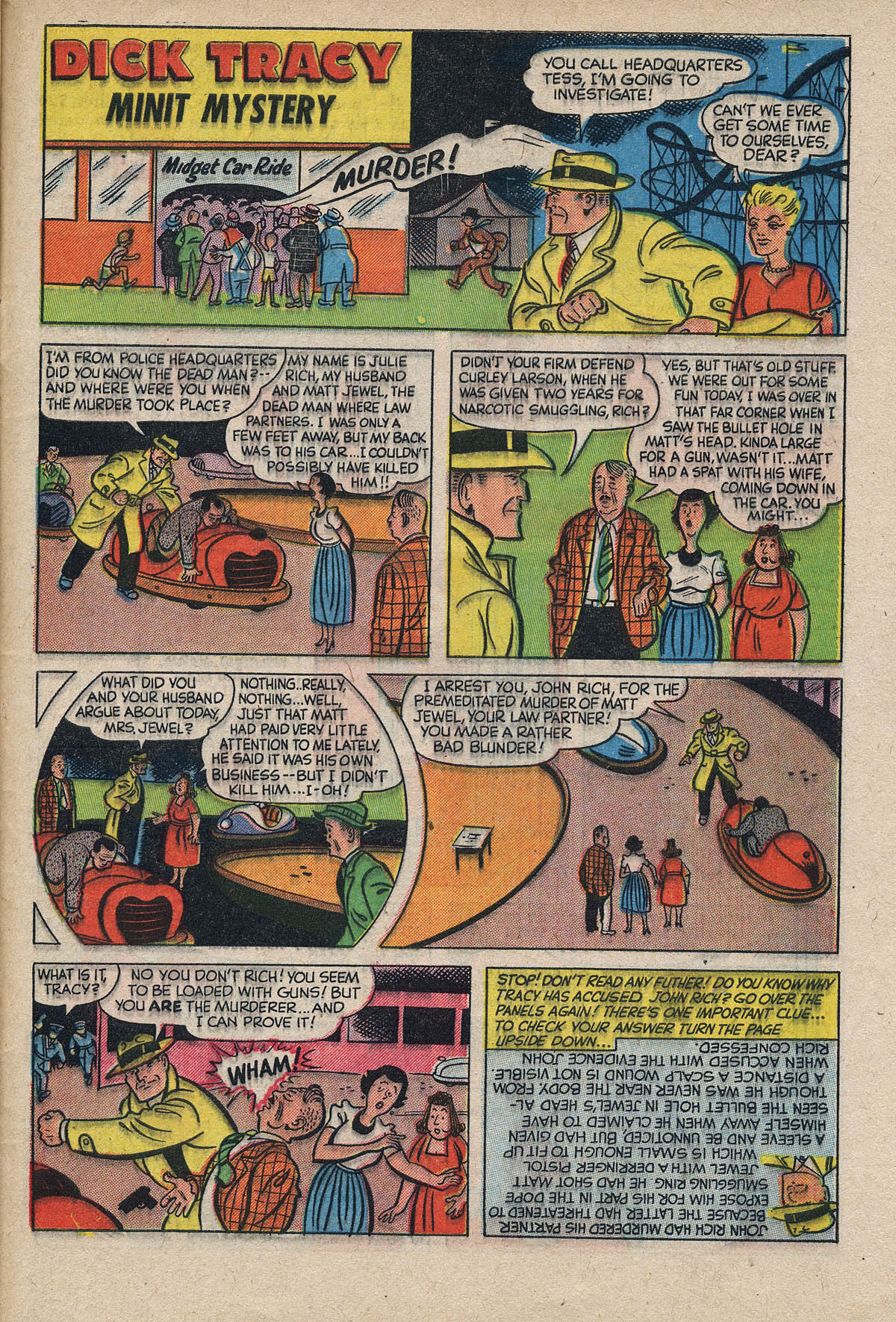 Read online Dick Tracy comic -  Issue #34 - 29