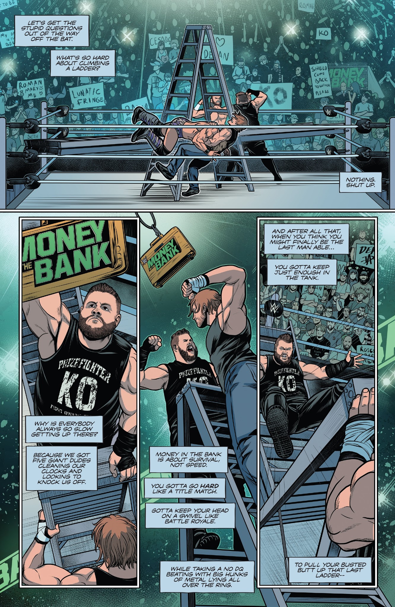 Read online WWE comic -  Issue #8 - 21