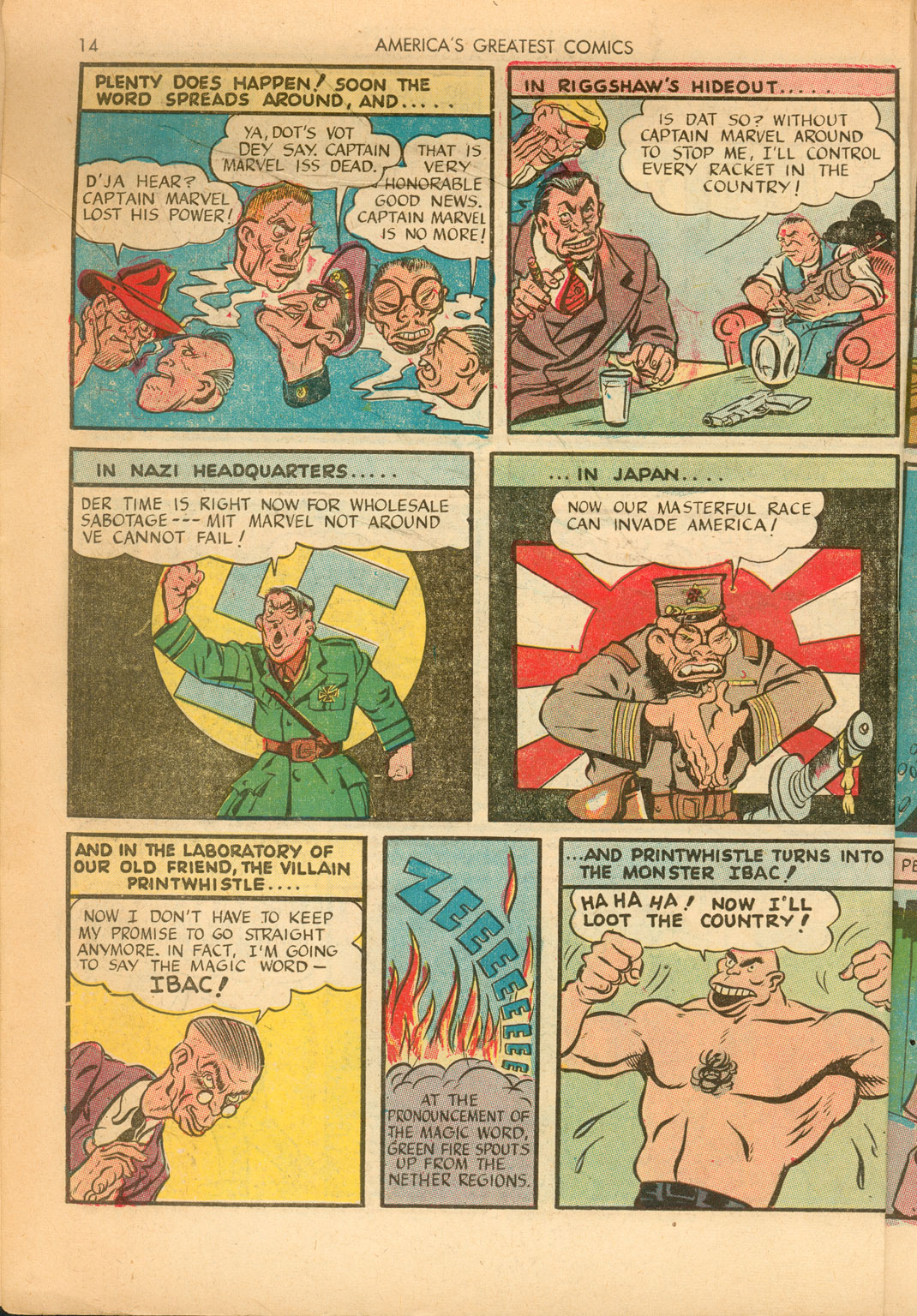 Read online America's Greatest Comics comic -  Issue #5 - 14