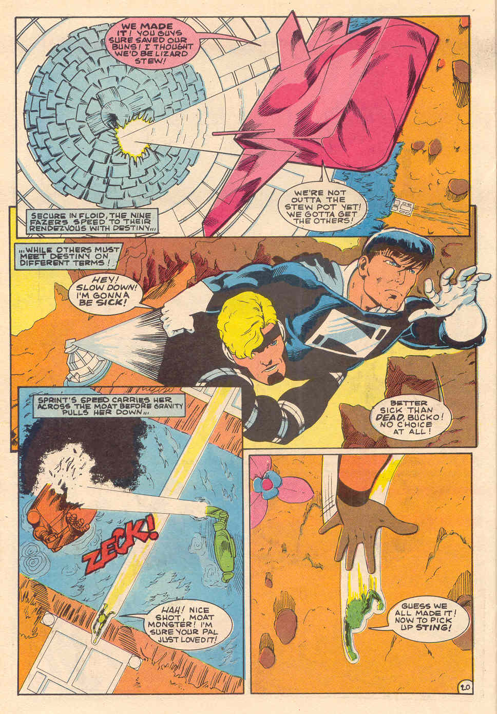 Read online Faze One Fazers comic -  Issue #3 - 22