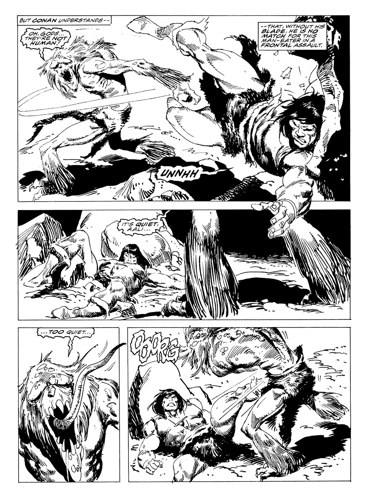 Read online The Savage Sword Of Conan comic -  Issue #234 - 27