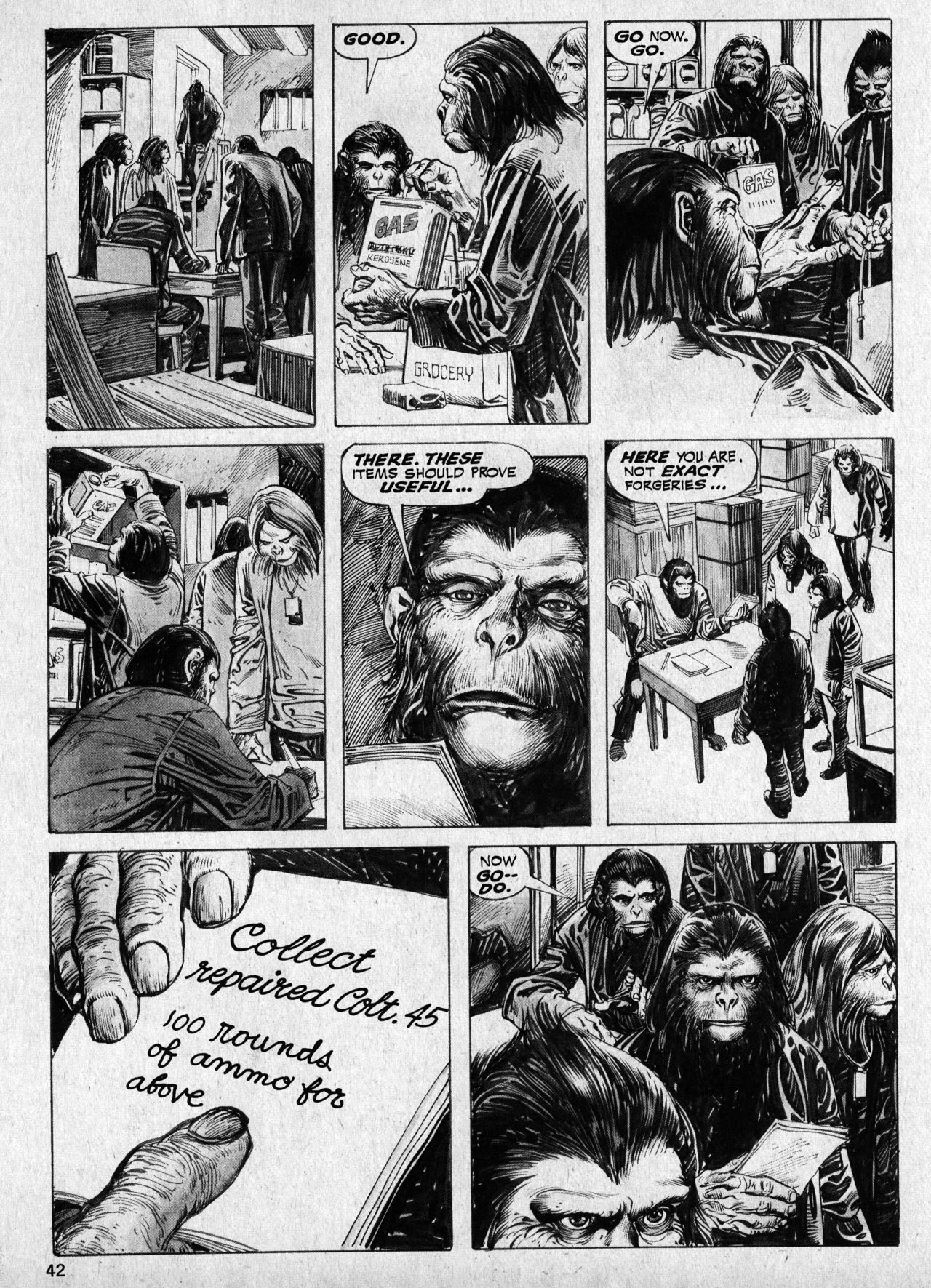 Read online Planet of the Apes comic -  Issue #19 - 41