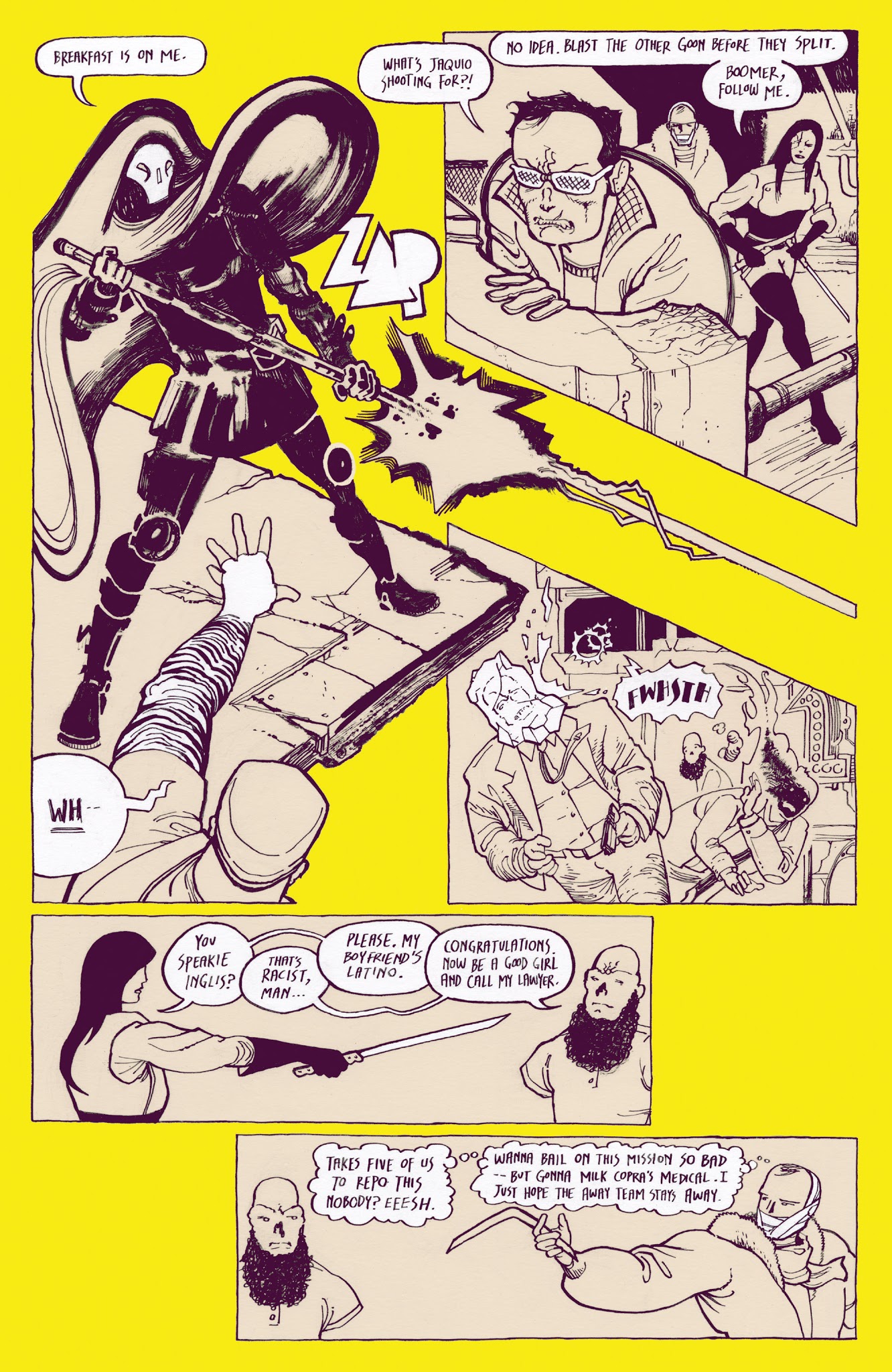 Read online Copra comic -  Issue #29 - 16