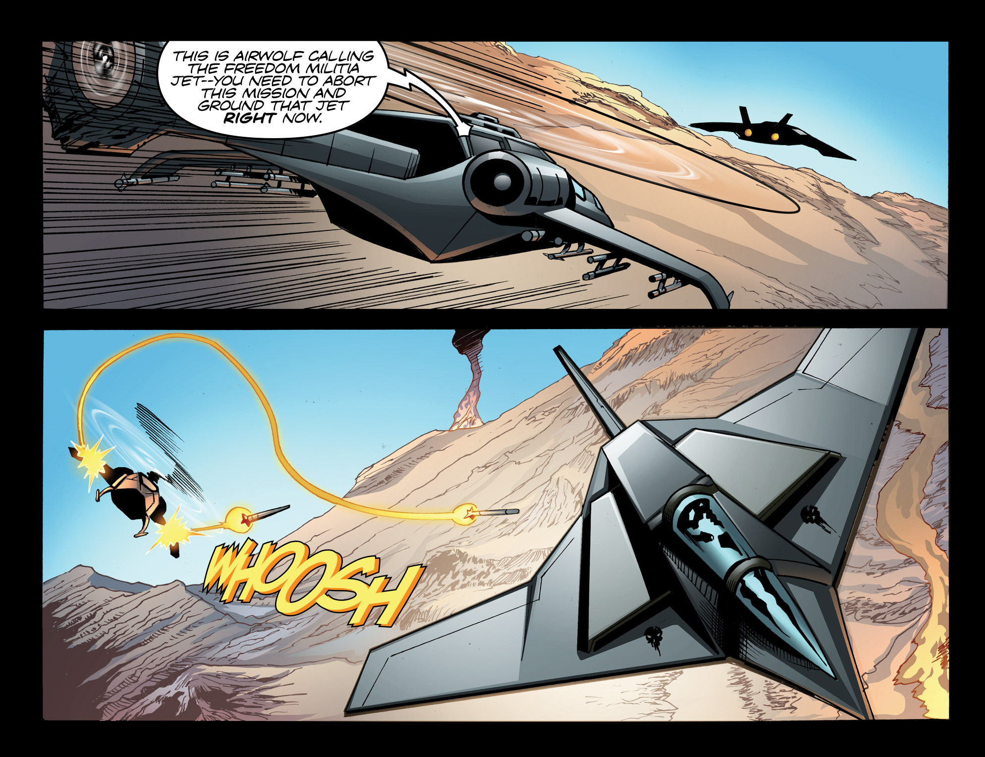 Read online Airwolf Airstrikes comic -  Issue #4 - 40