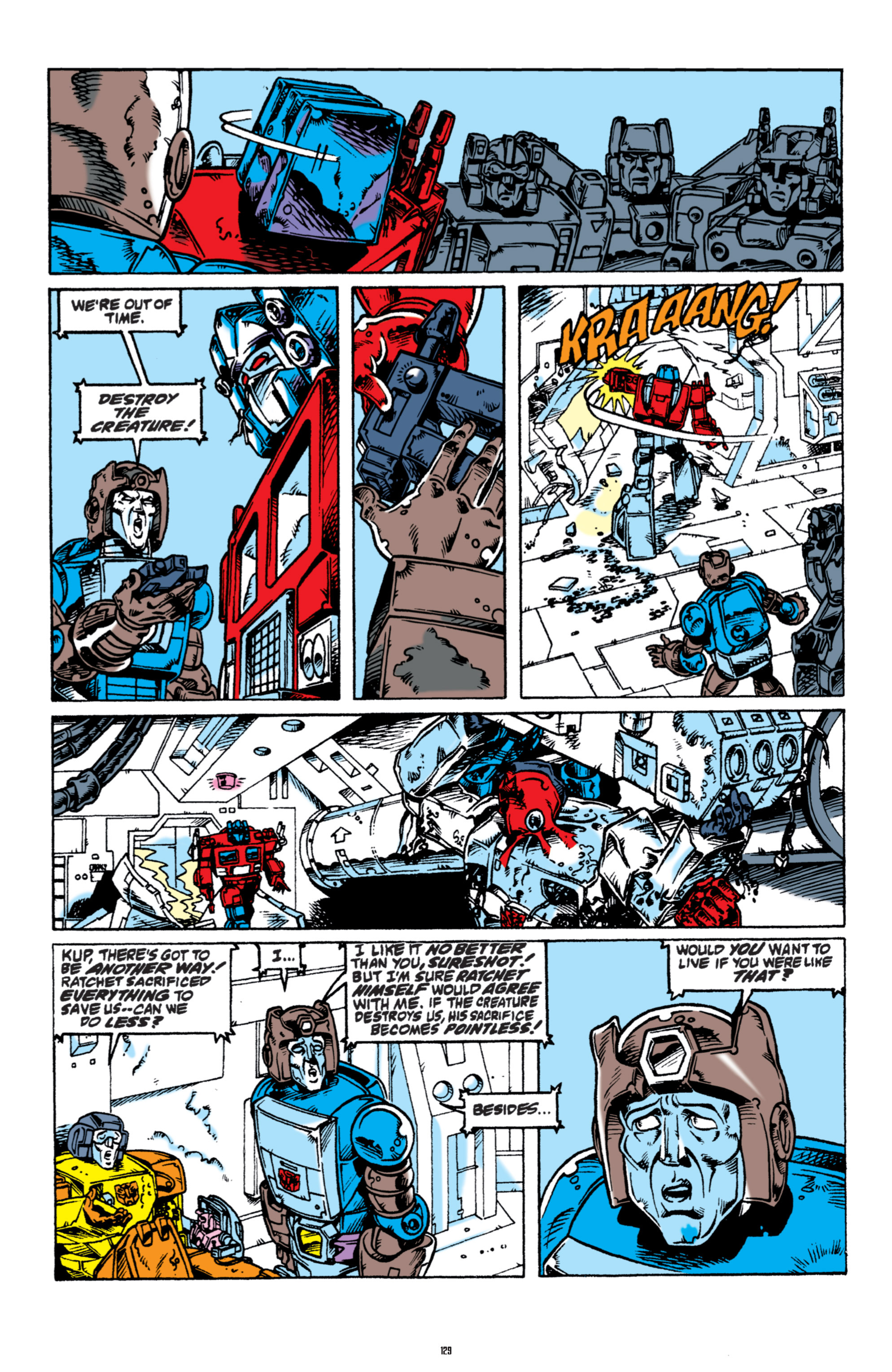 Read online The Transformers Classics comic -  Issue # TPB 6 - 129