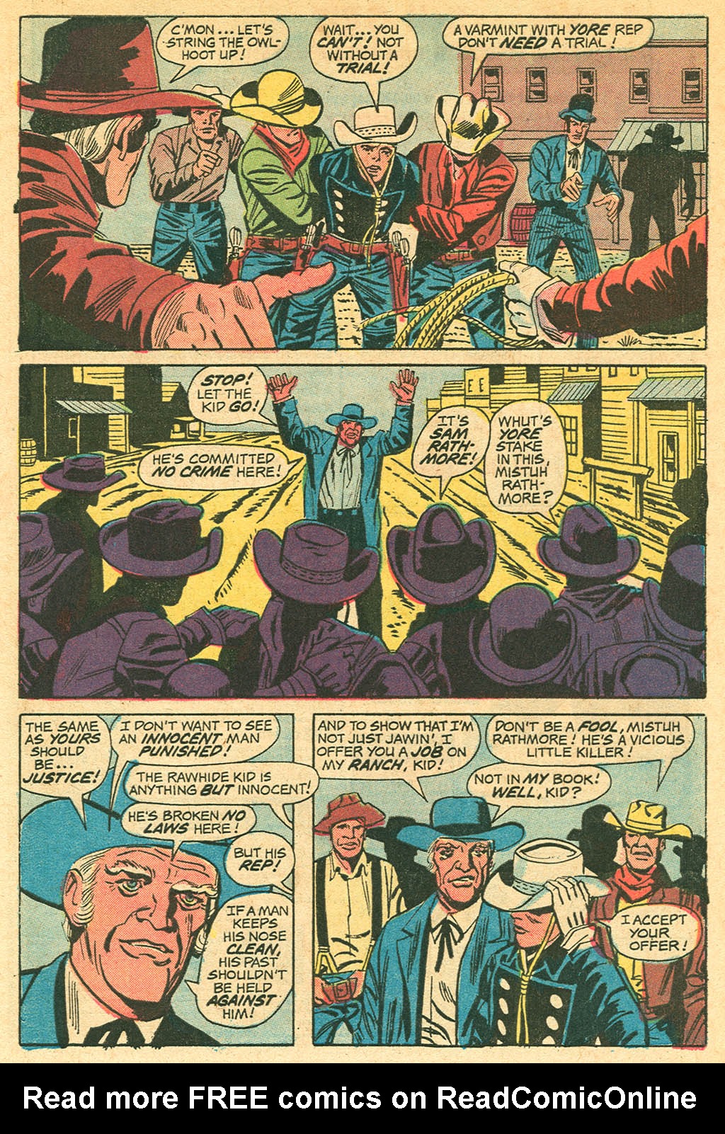 Read online The Rawhide Kid comic -  Issue #109 - 5