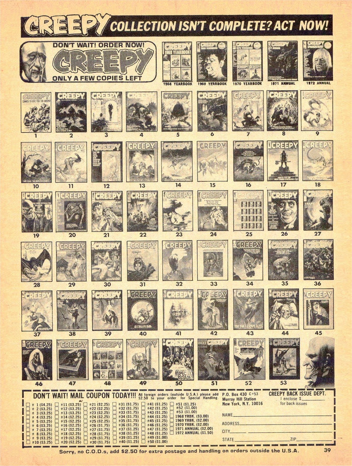 Read online Creepy (1964) comic -  Issue #53 - 38