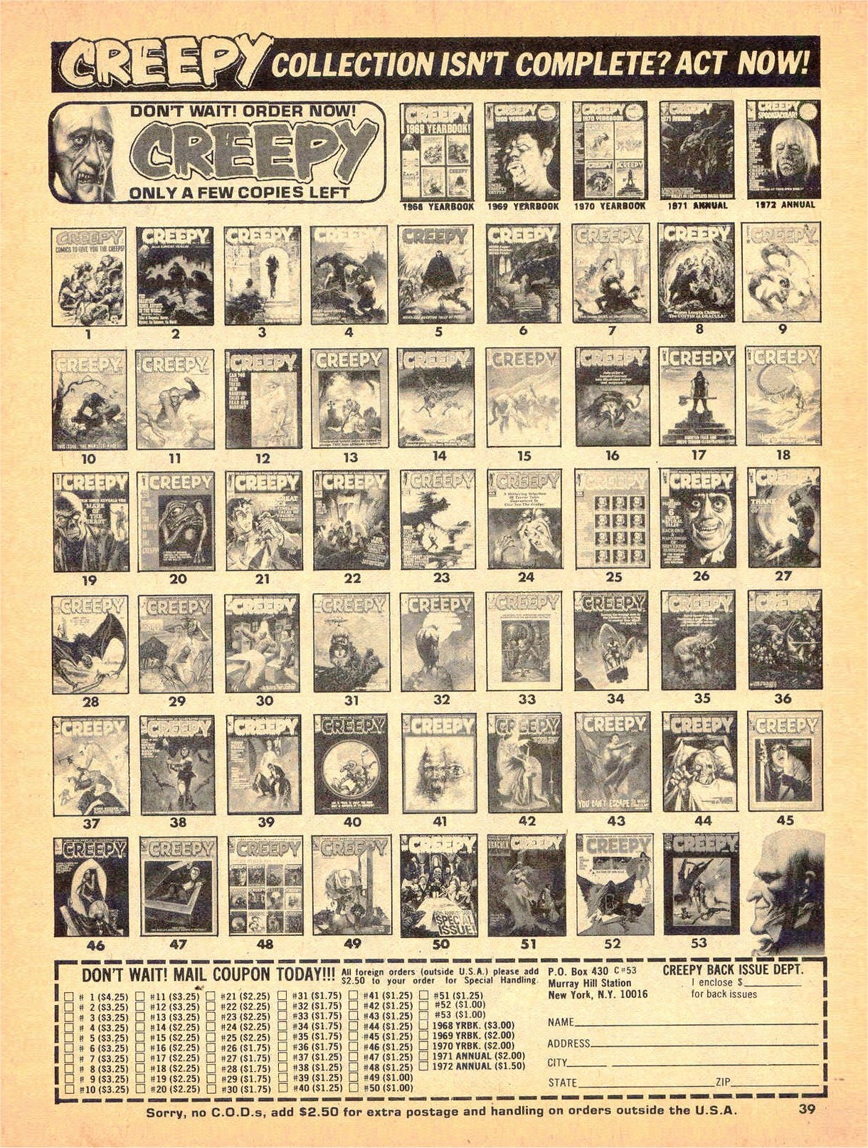 Read online Creepy (1964) comic -  Issue #53 - 38
